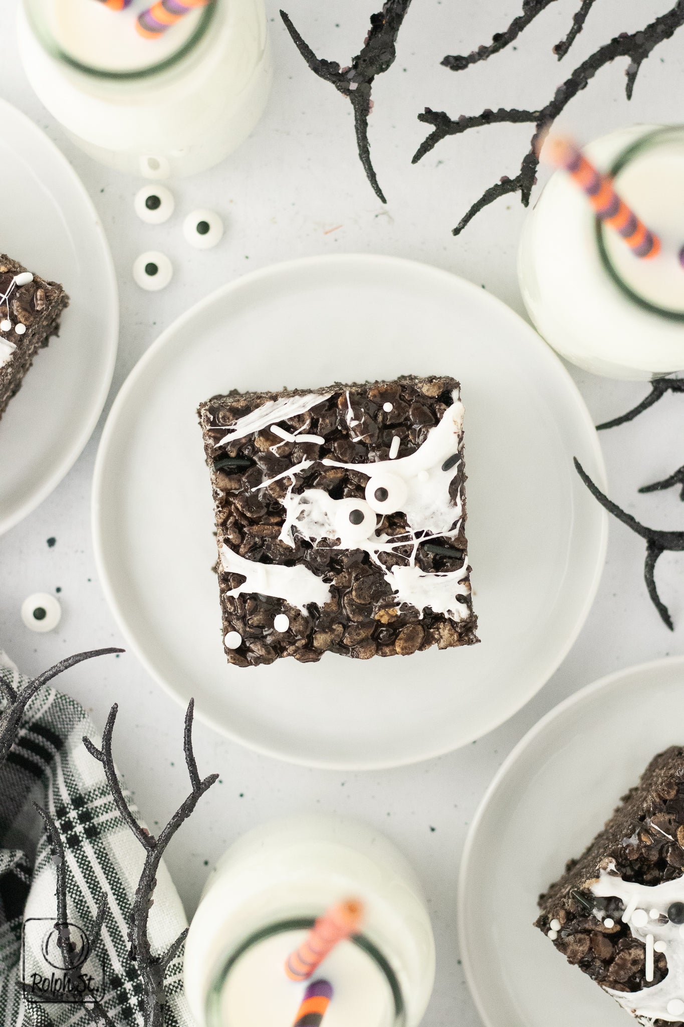 Exclusive Black Cocoa Rice Krispie Treats