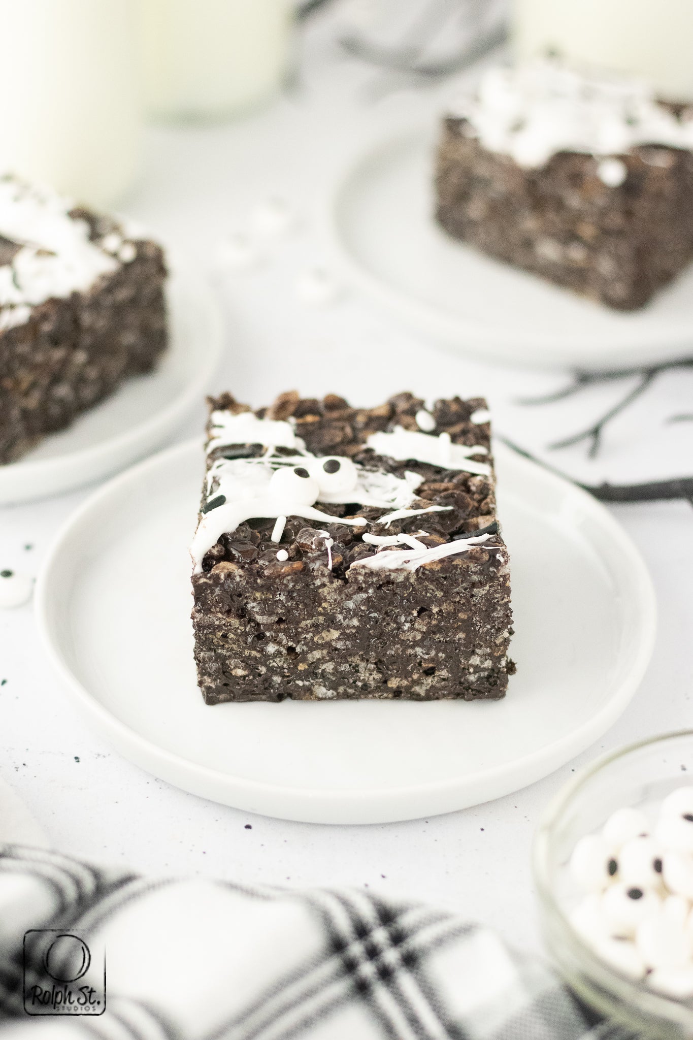 Exclusive Black Cocoa Rice Krispie Treats