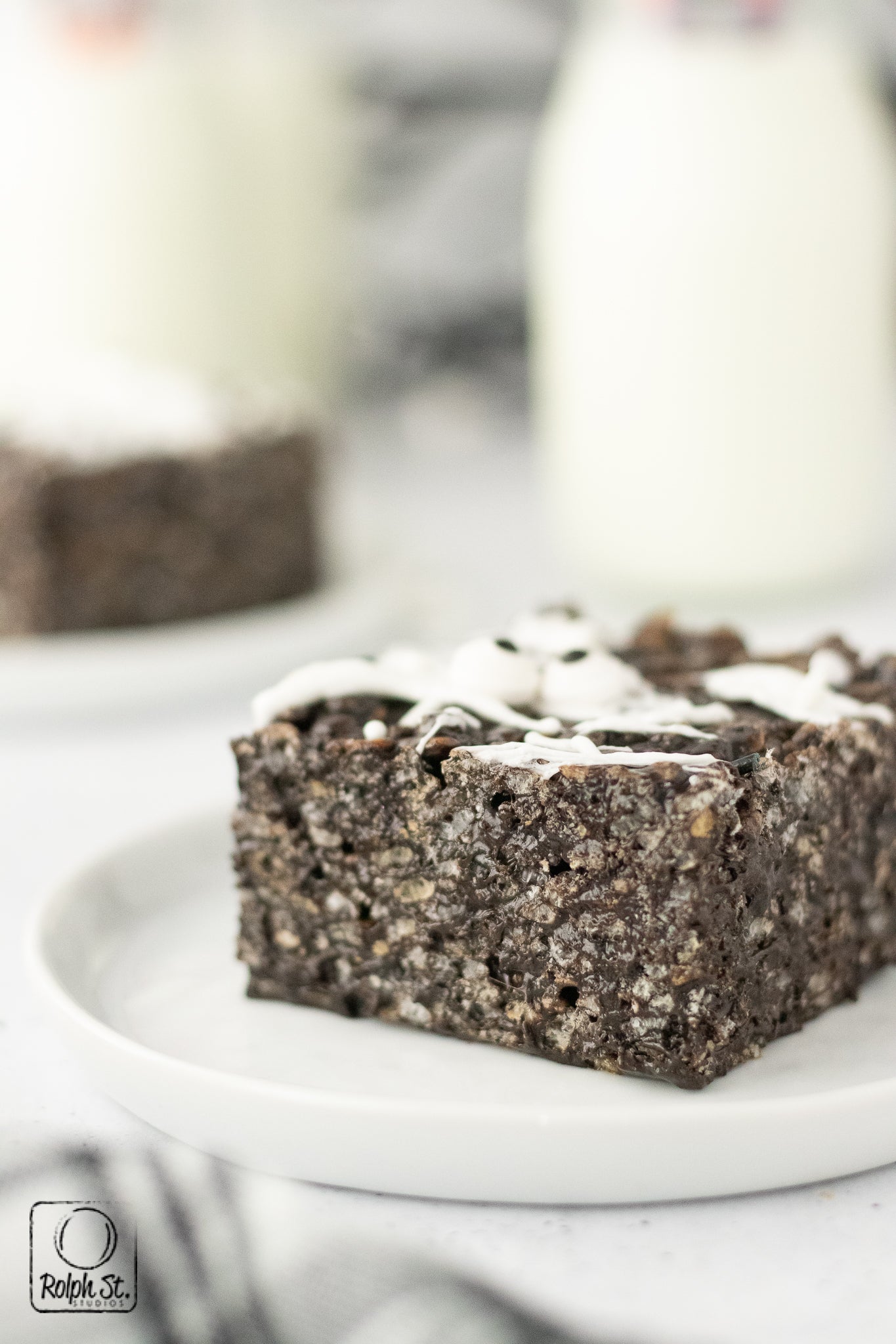 Exclusive Black Cocoa Rice Krispie Treats