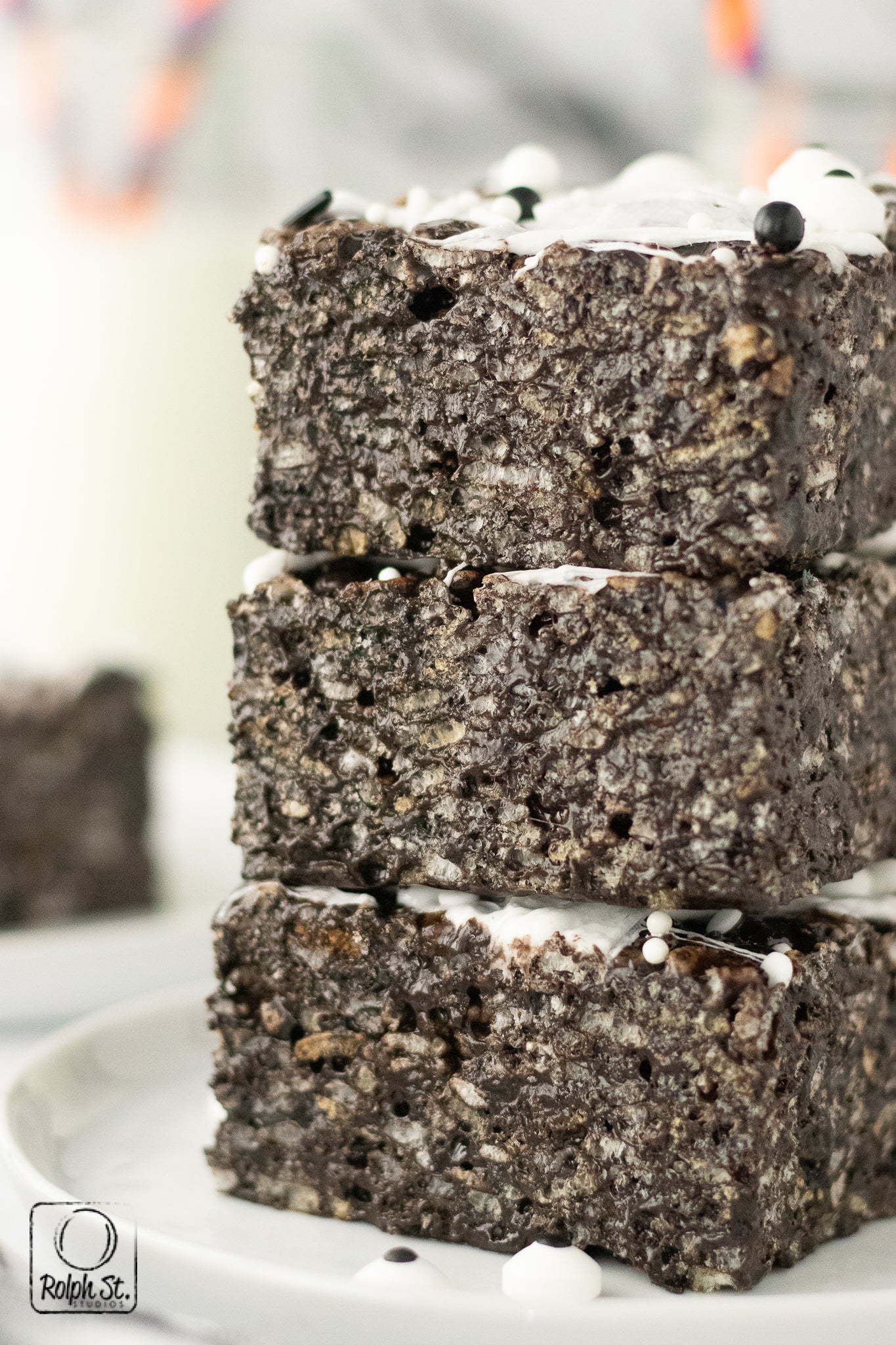 Exclusive Black Cocoa Rice Krispie Treats