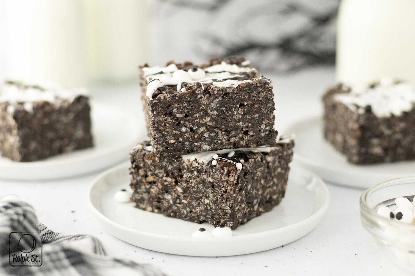 Exclusive Black Cocoa Rice Krispie Treats