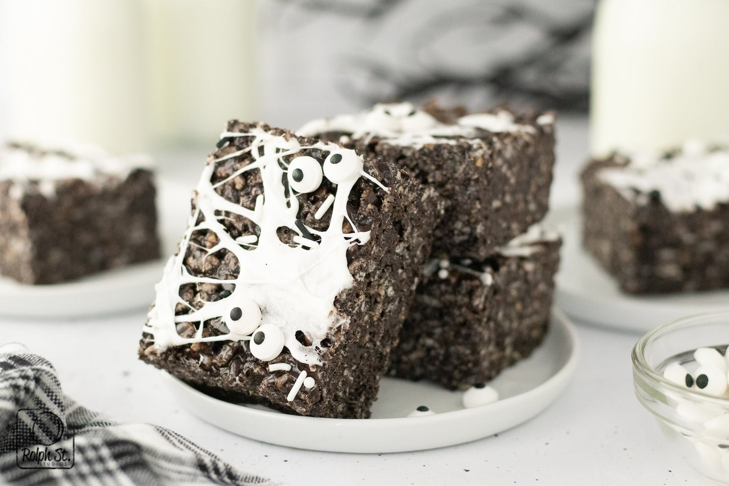 Exclusive Black Cocoa Rice Krispie Treats