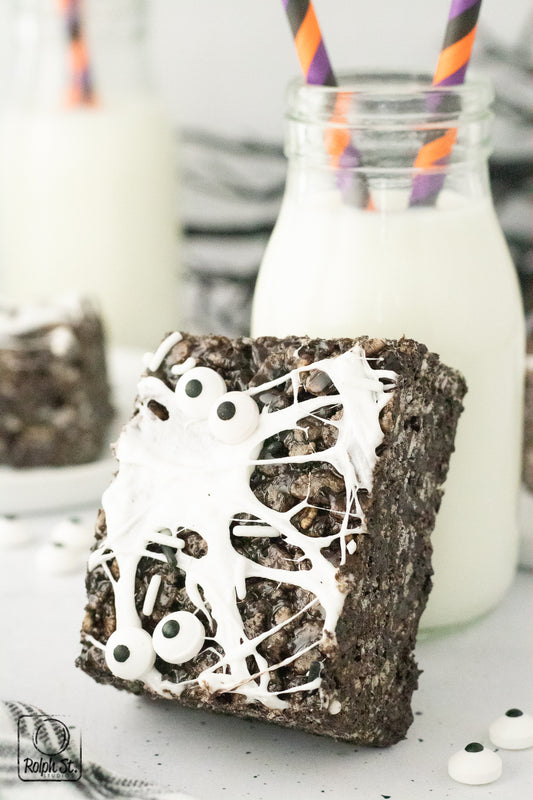 Exclusive Black Cocoa Rice Krispie Treats