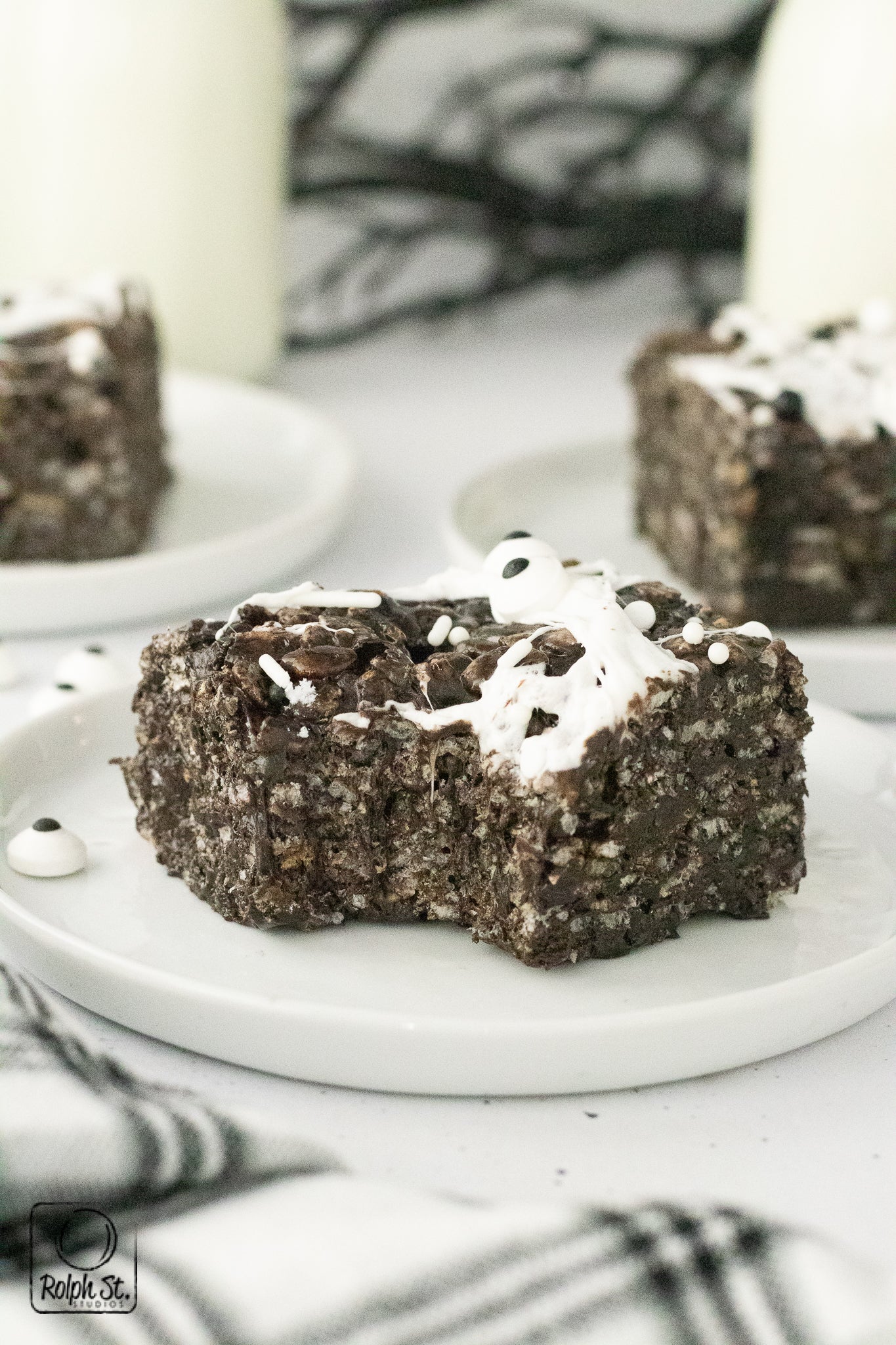 Exclusive Black Cocoa Rice Krispie Treats