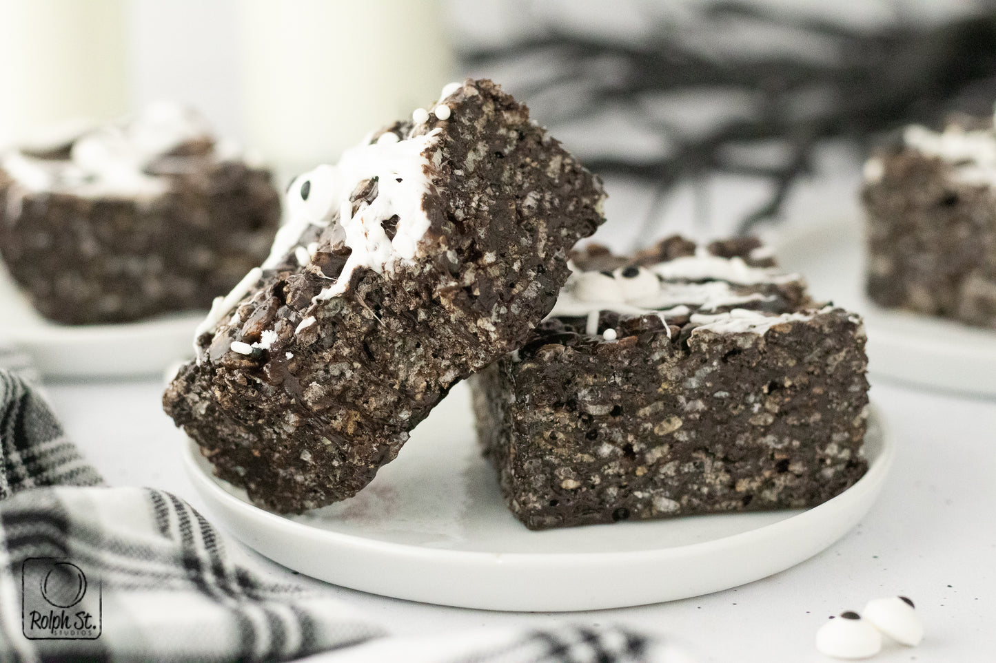 Exclusive Black Cocoa Rice Krispie Treats