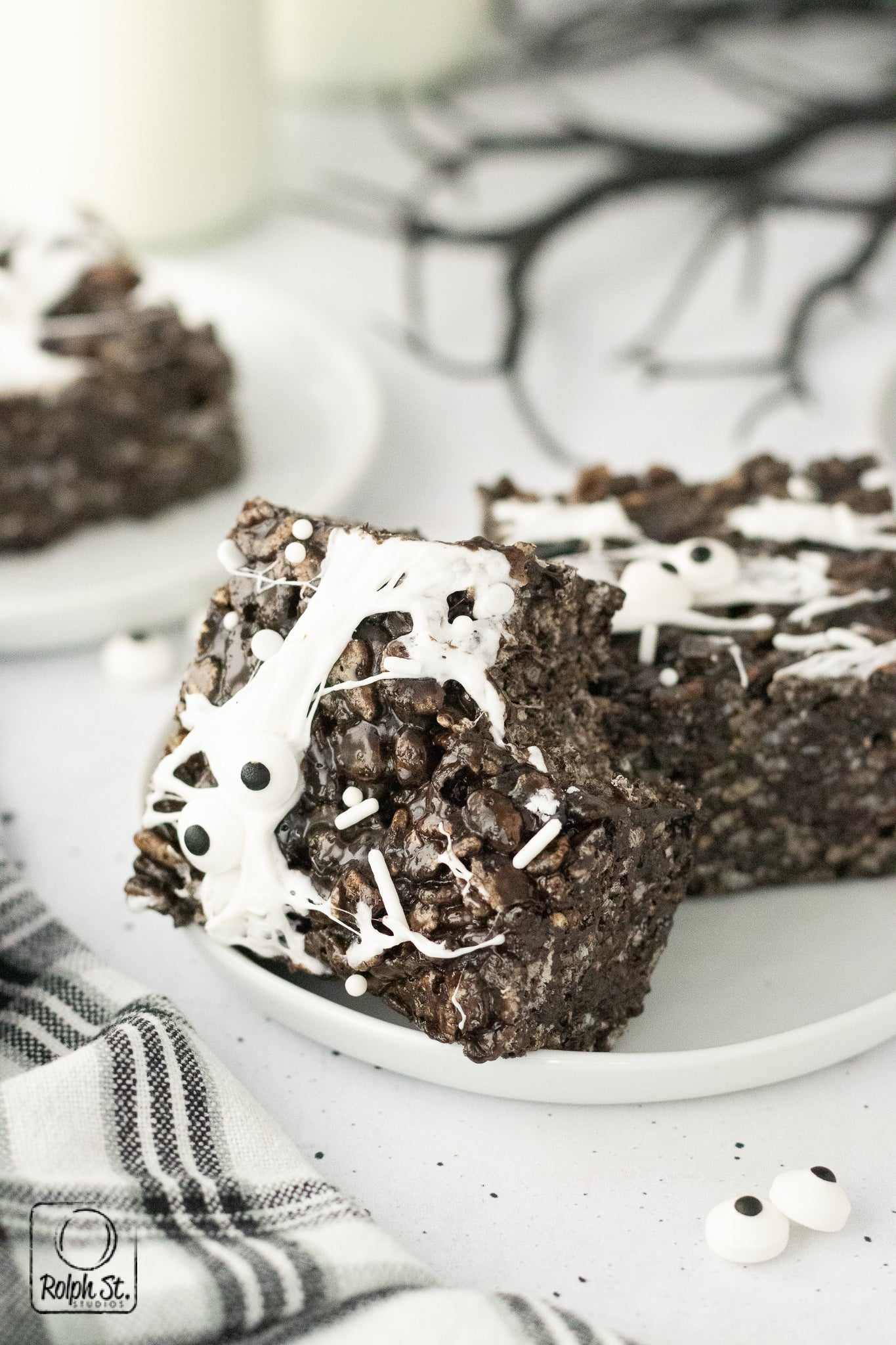 Exclusive Black Cocoa Rice Krispie Treats