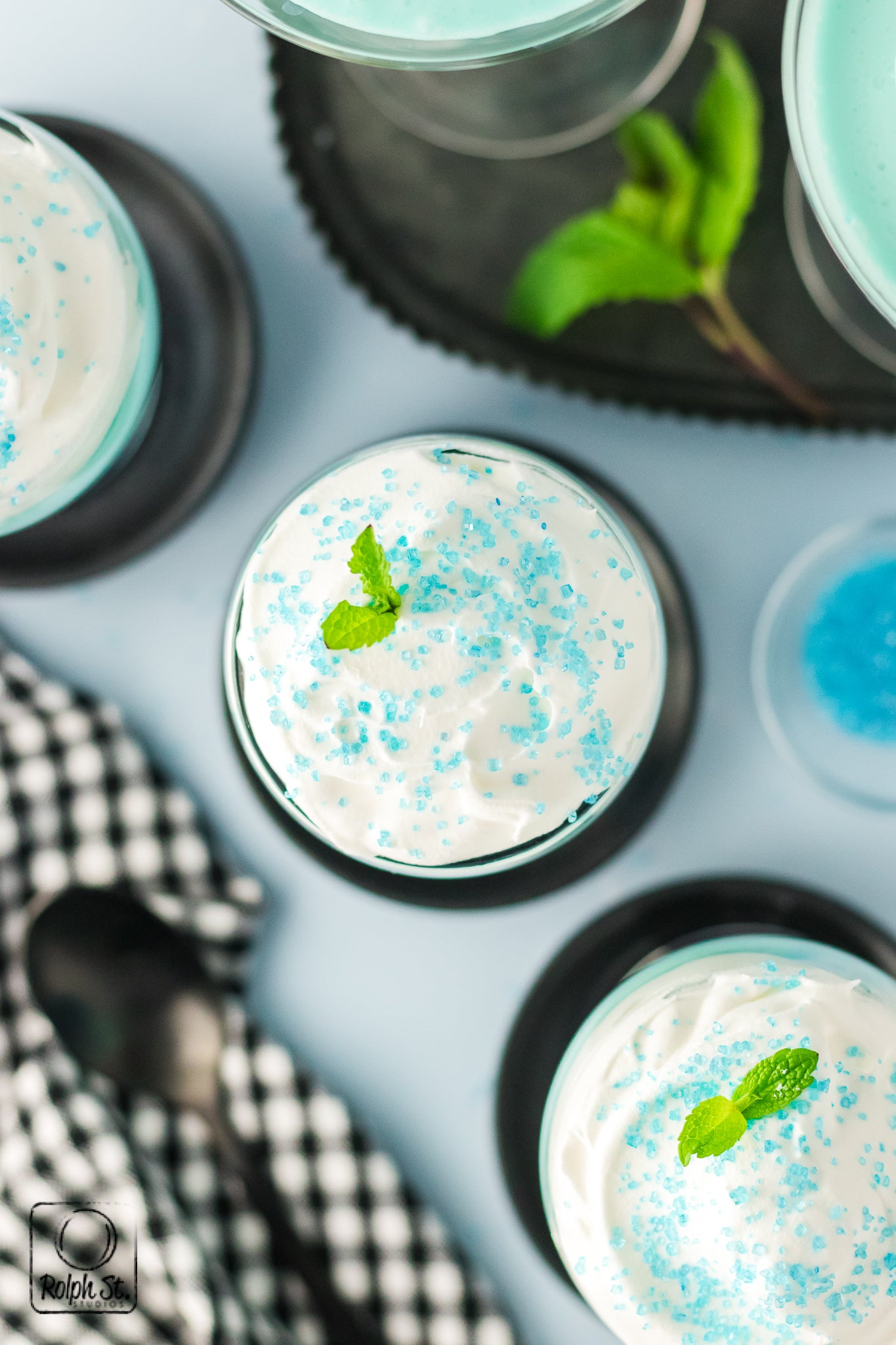 Semi Exclusive Blue Raspberry Jello Parfait