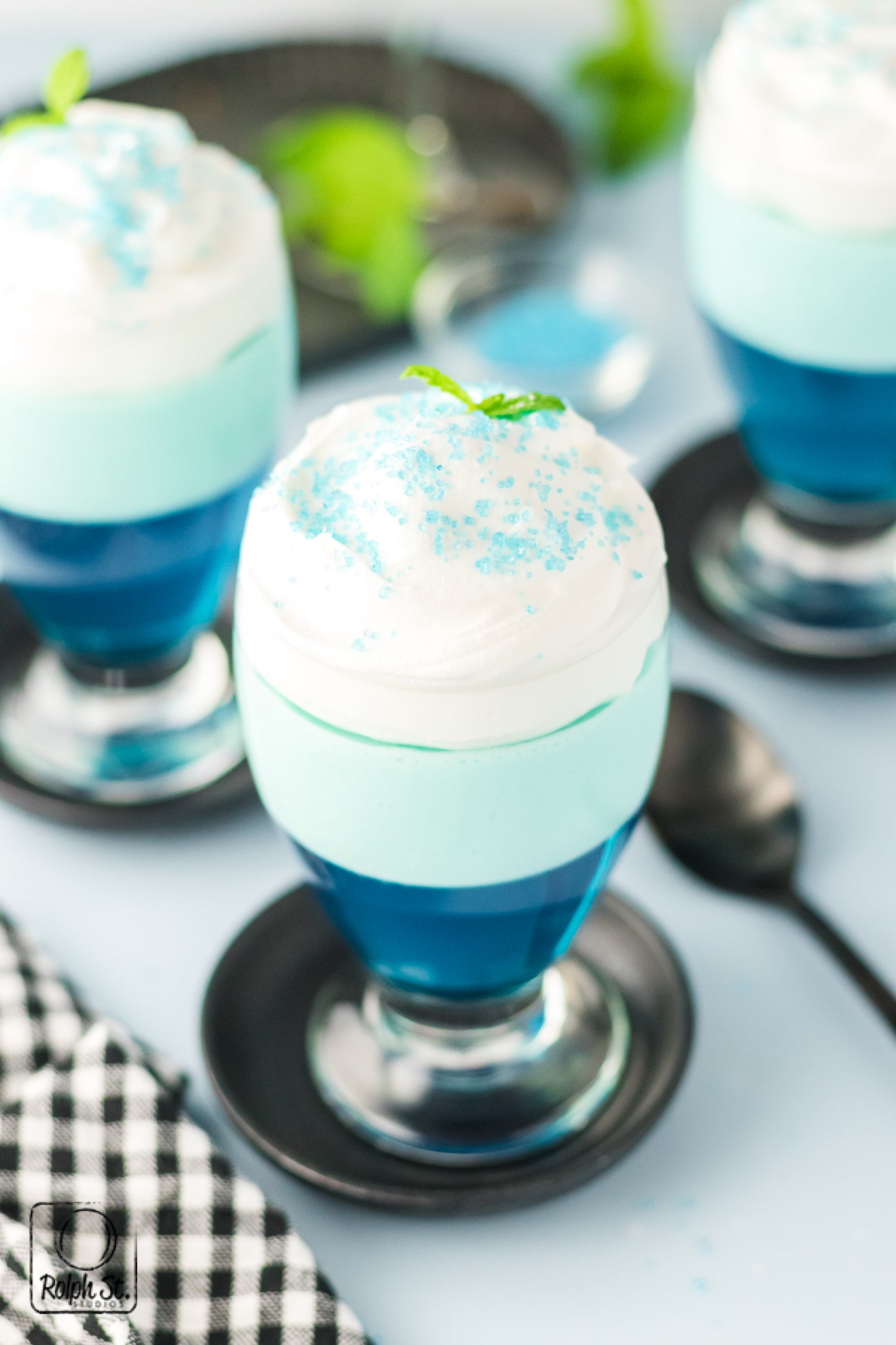 Semi Exclusive Blue Raspberry Jello Parfait
