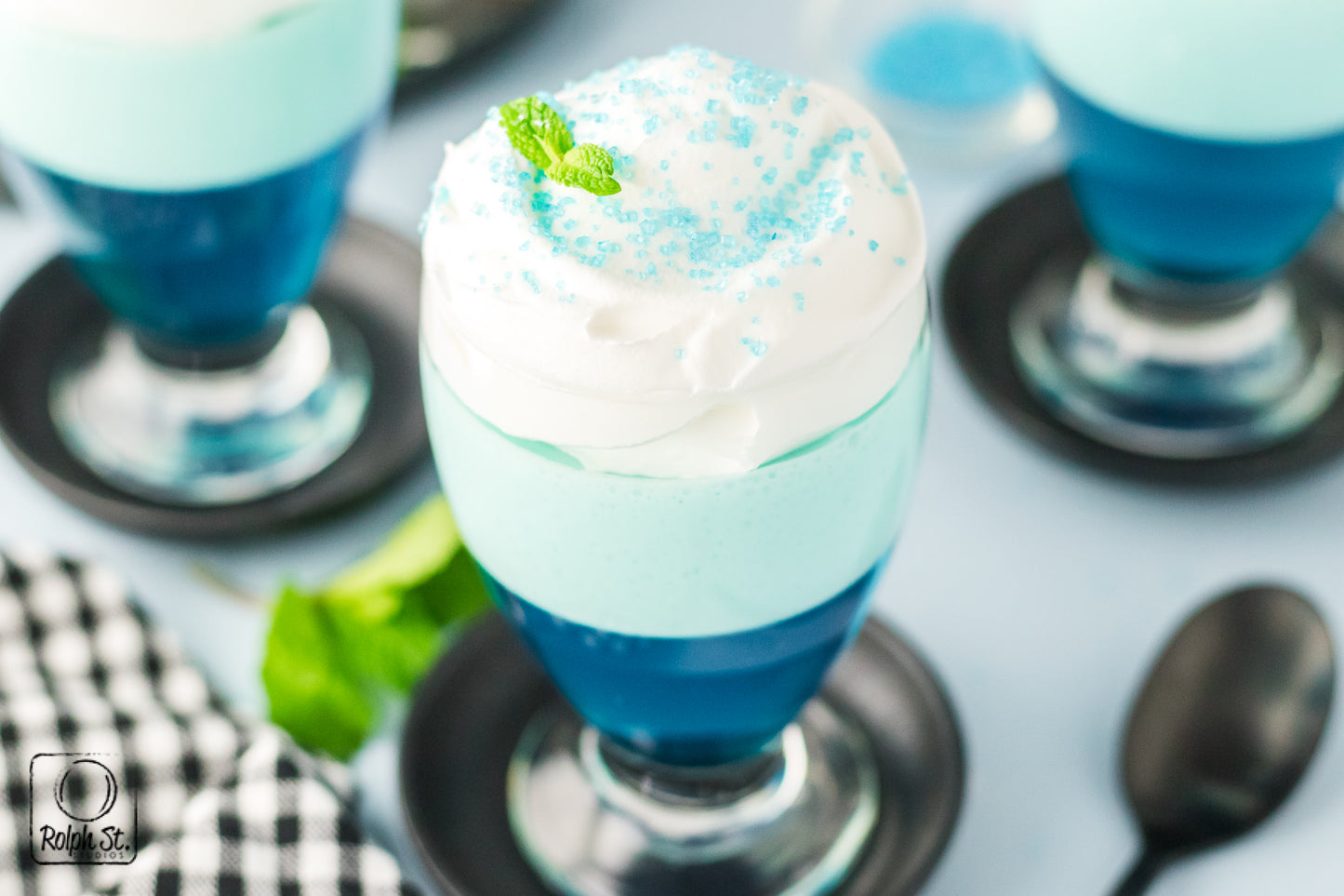 Semi Exclusive Blue Raspberry Jello Parfait