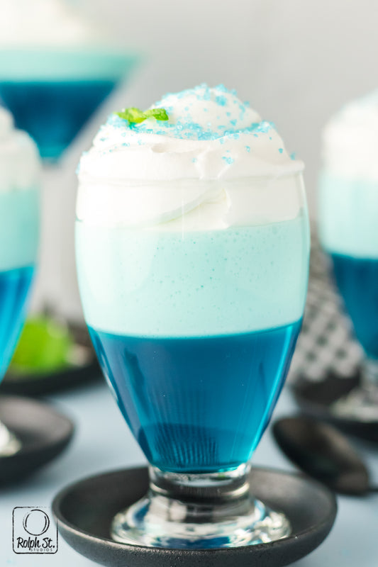 Semi Exclusive Blue Raspberry Jello Parfait