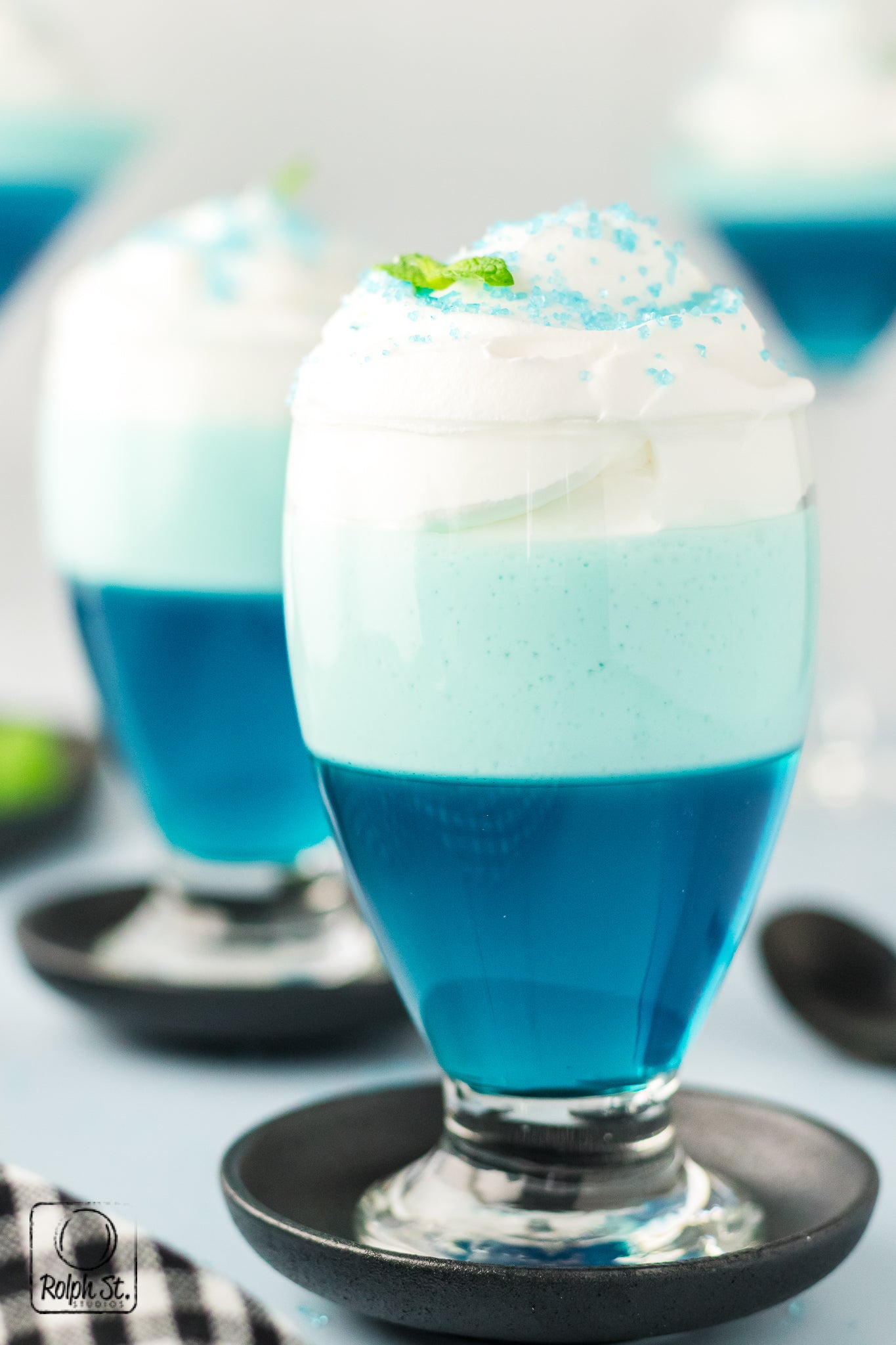 Semi Exclusive Blue Raspberry Jello Parfait