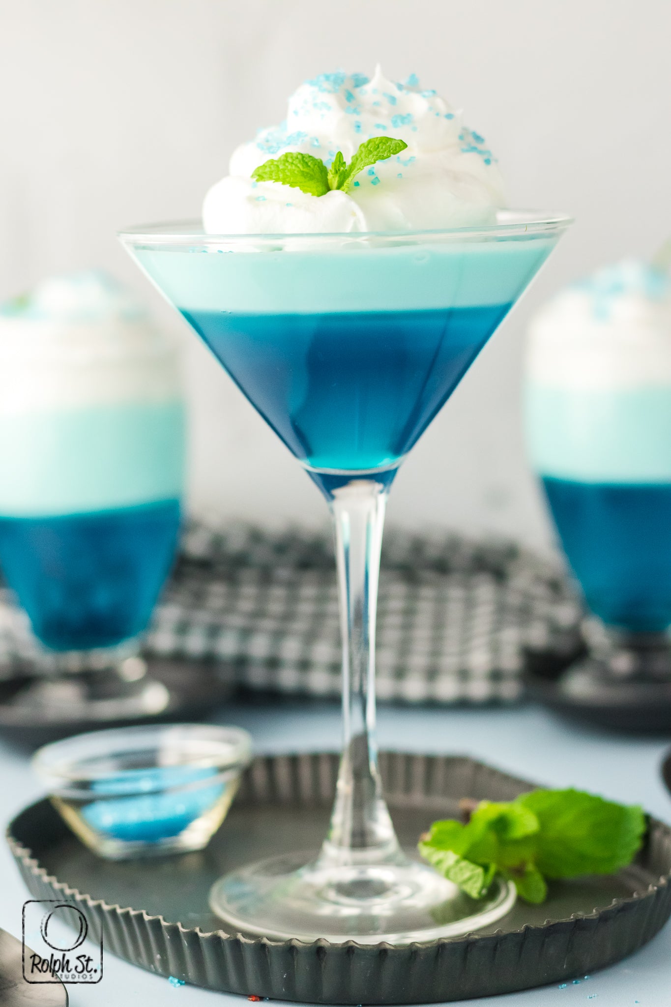 Semi Exclusive Blue Raspberry Jello Parfait