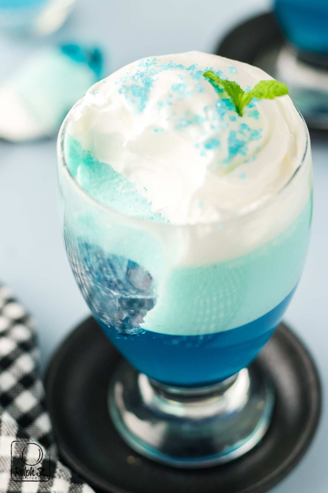 Semi Exclusive Blue Raspberry Jello Parfait