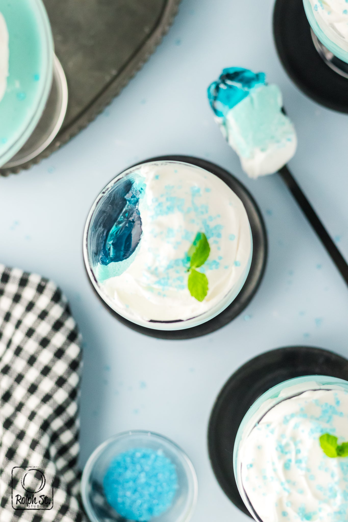 Semi Exclusive Blue Raspberry Jello Parfait