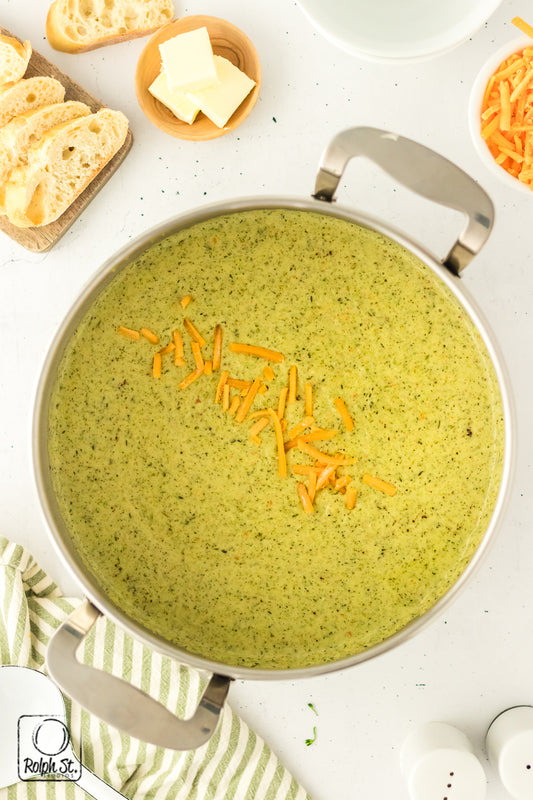 Recreation:  Cream of Broccolini Soup