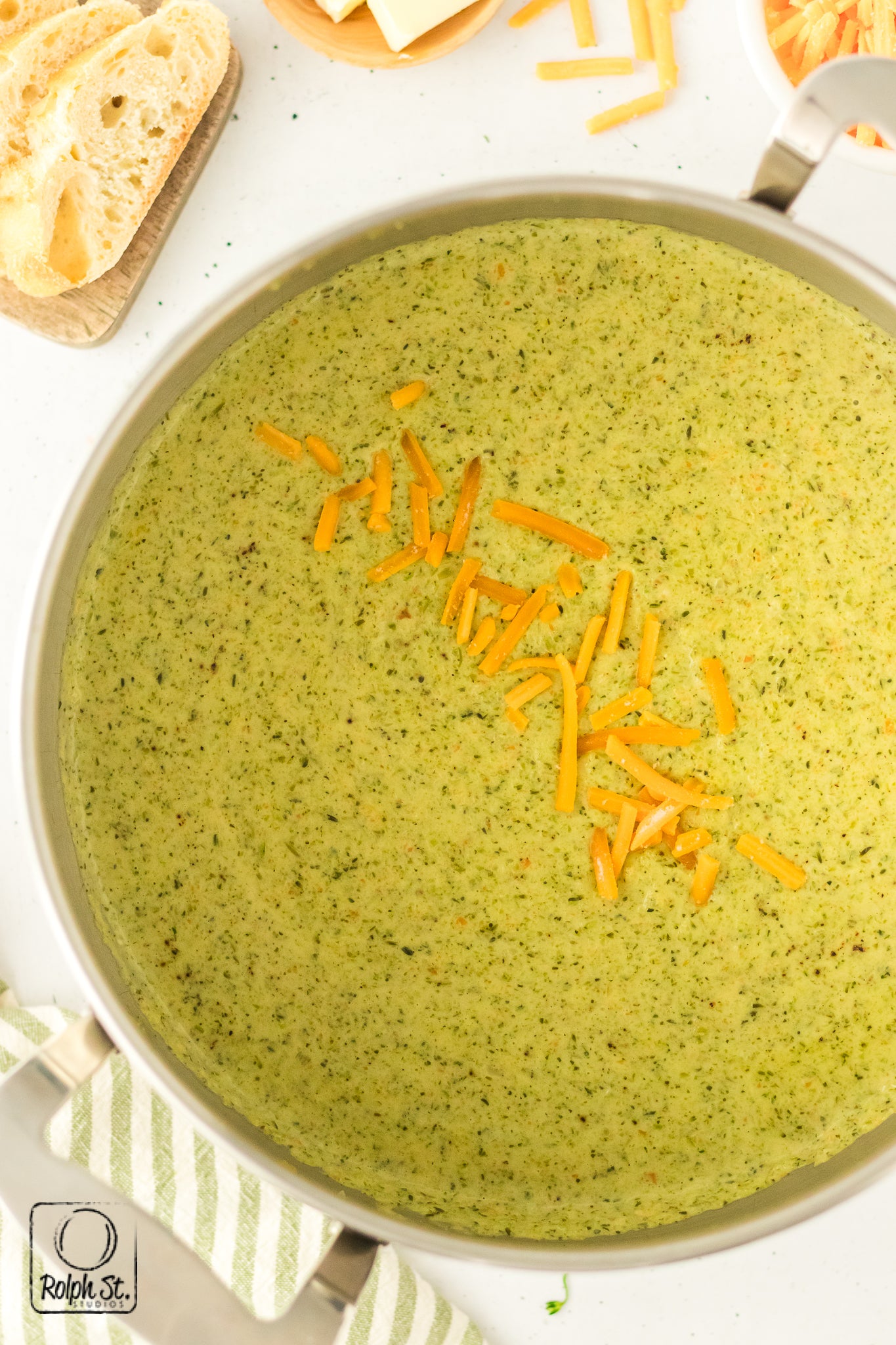 Recreation:  Cream of Broccolini Soup