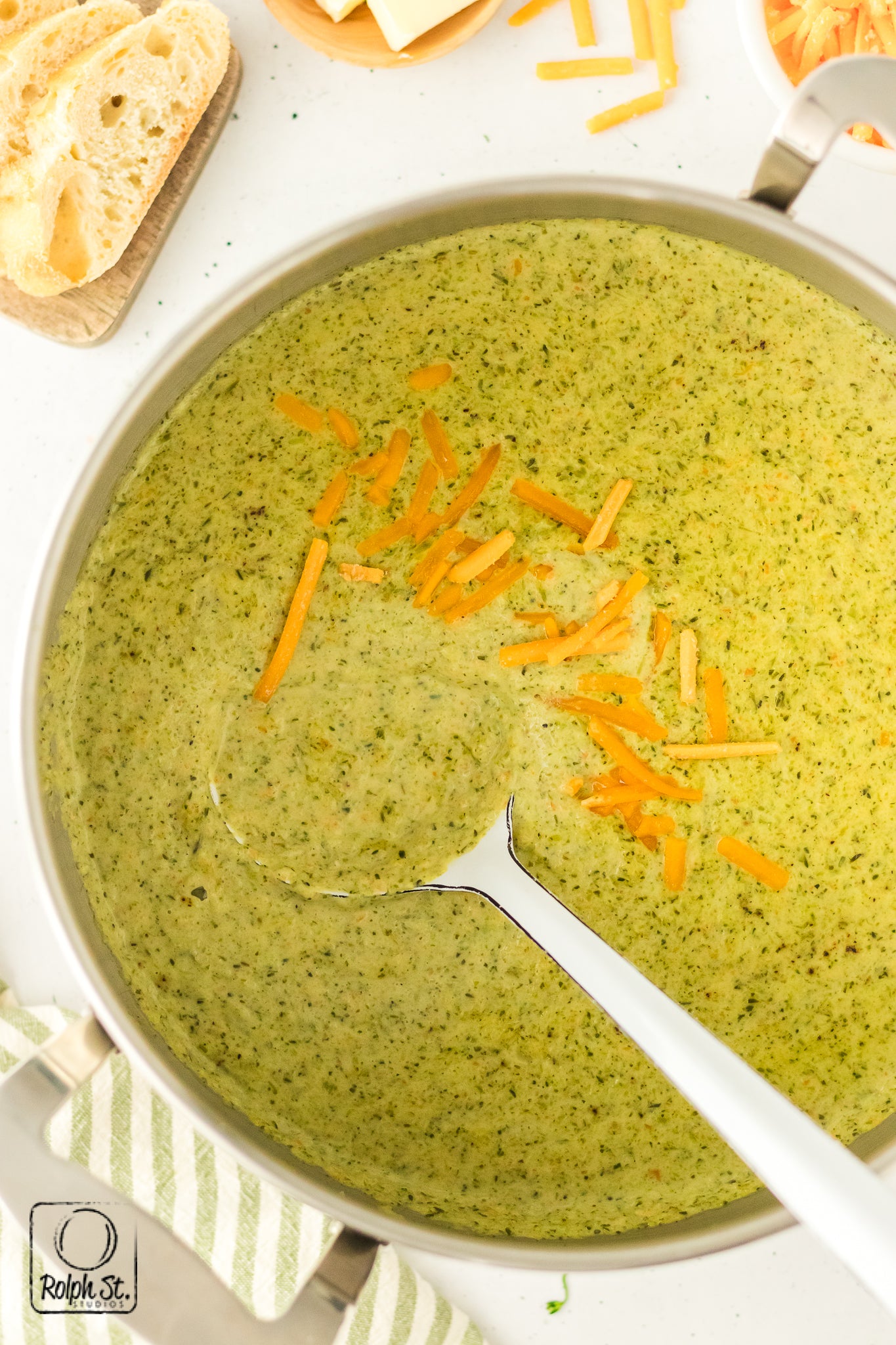 Recreation:  Cream of Broccolini Soup