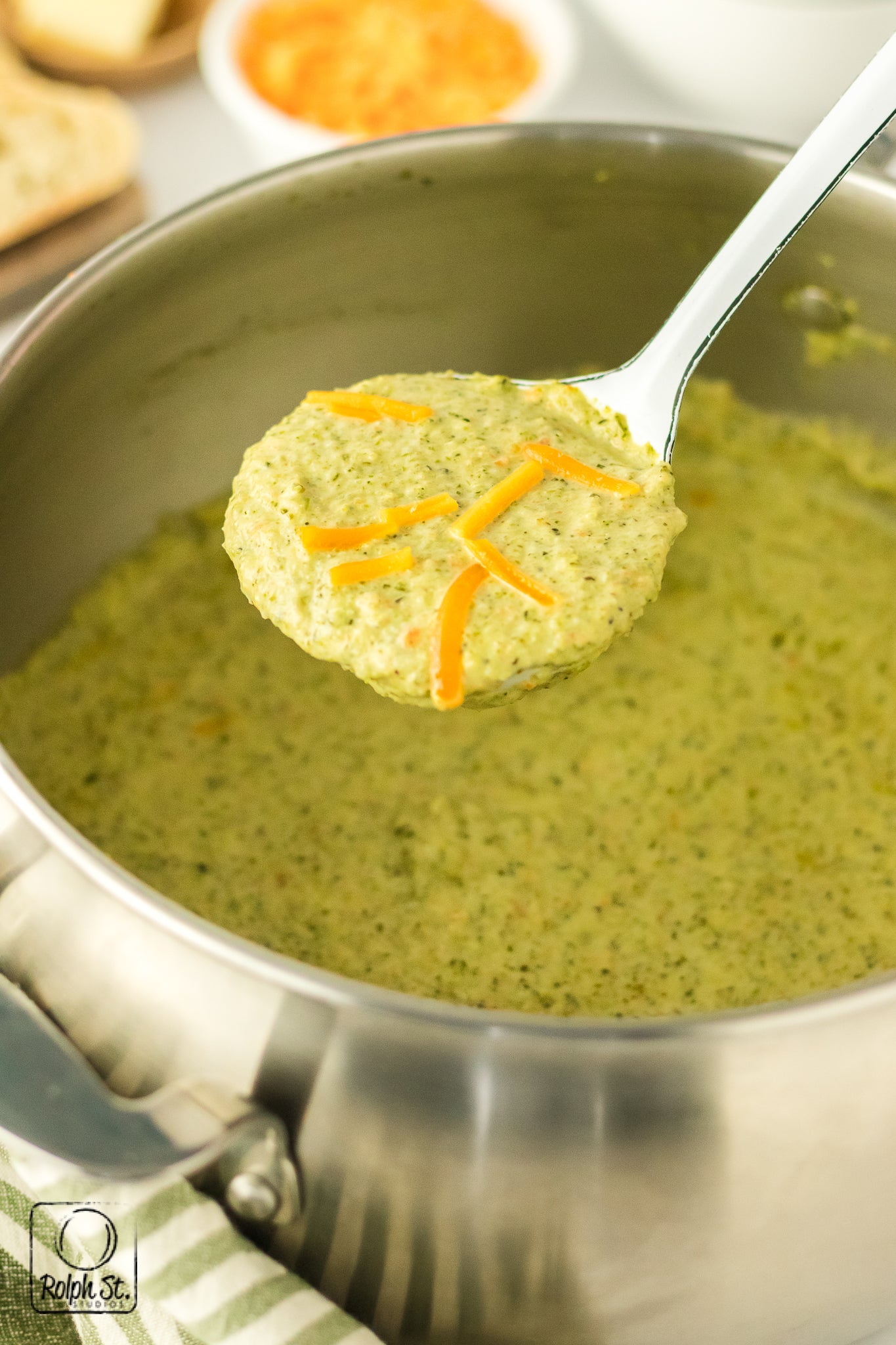 Recreation:  Cream of Broccolini Soup