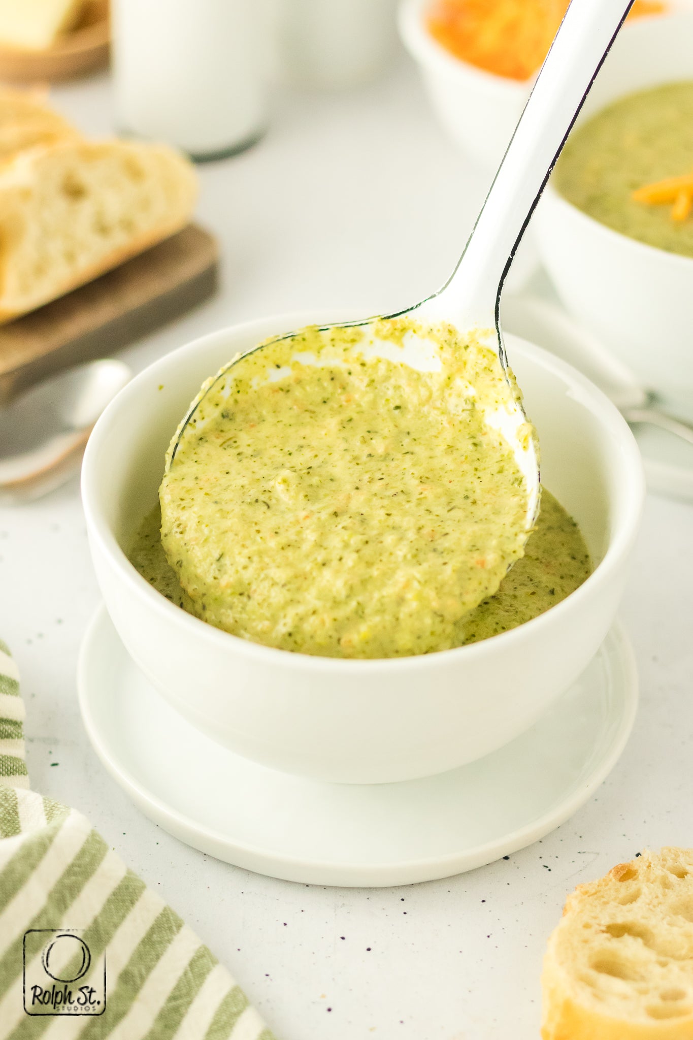 Recreation:  Cream of Broccolini Soup