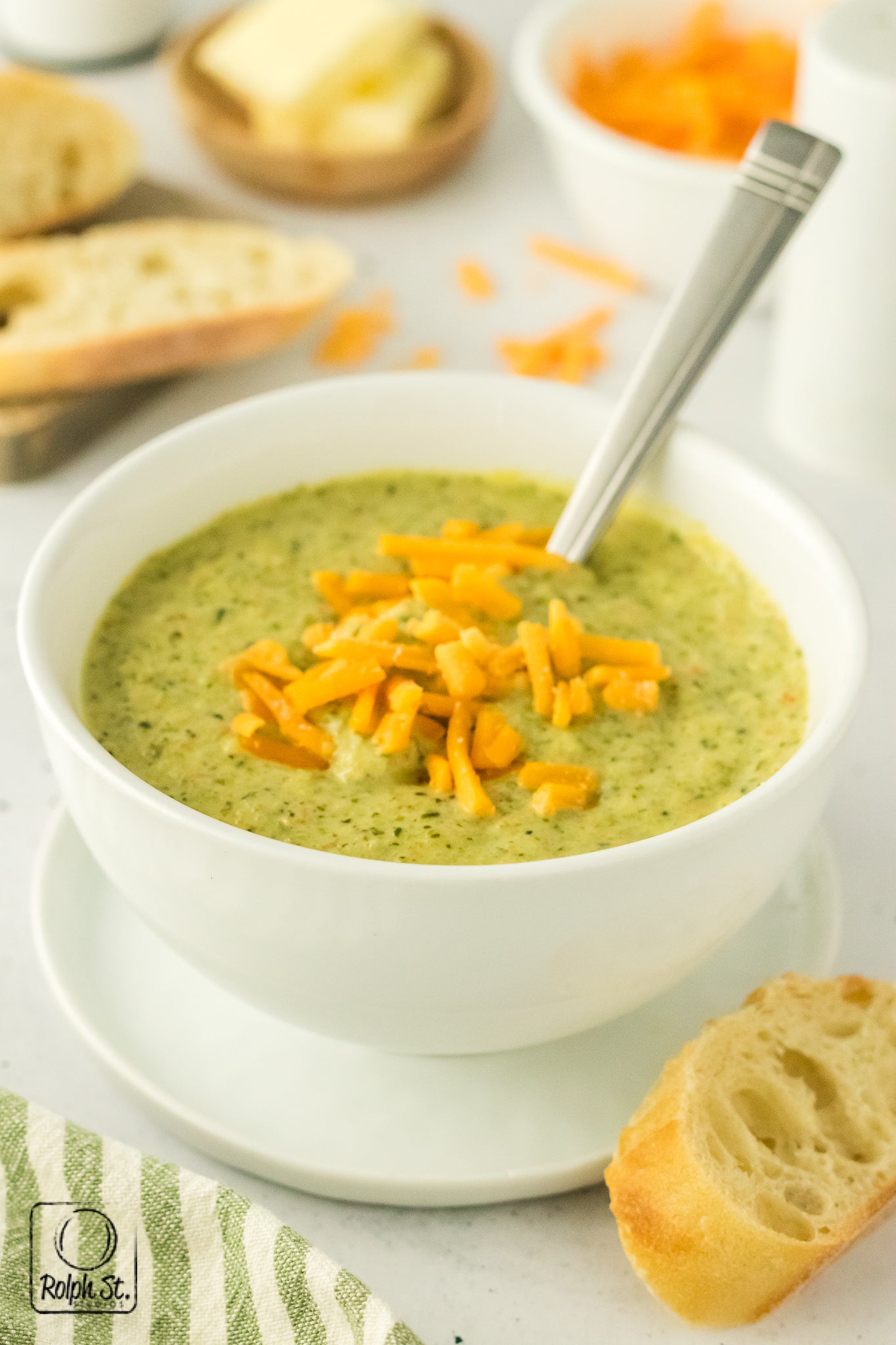 Recreation:  Cream of Broccolini Soup