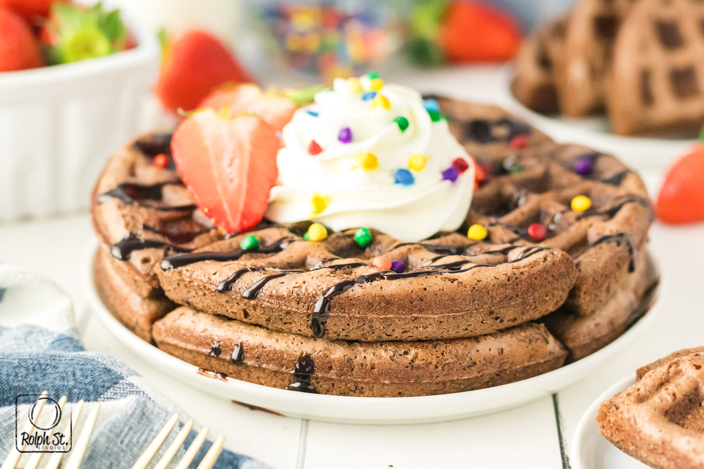 Exclusive Brownie Waffles