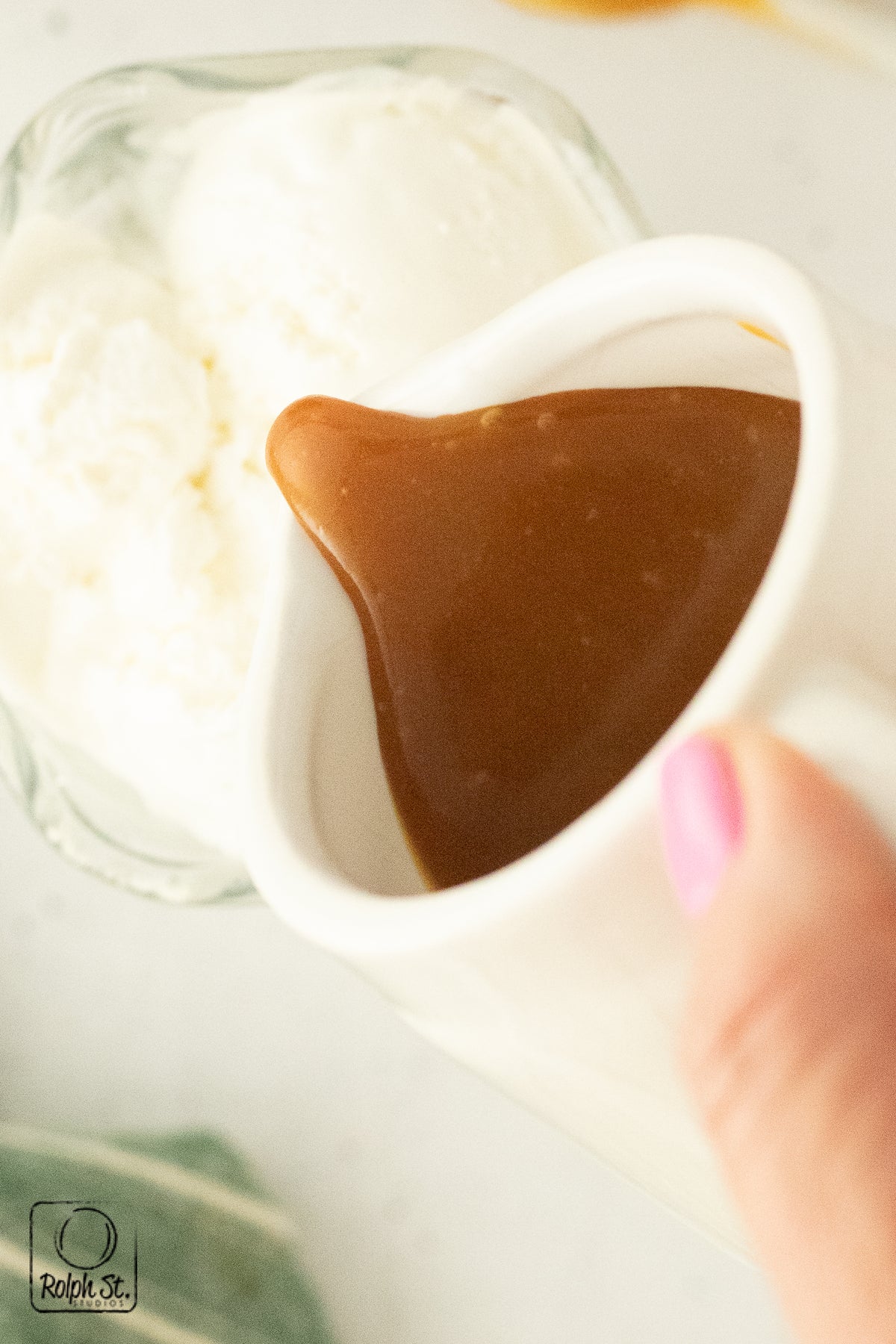 Recreation:  Caramel Rum Sauce
