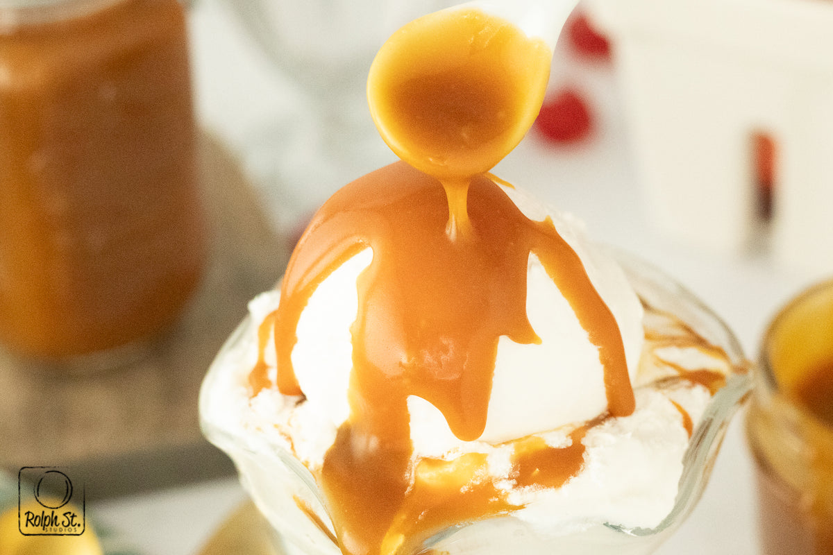 Recreation:  Caramel Rum Sauce