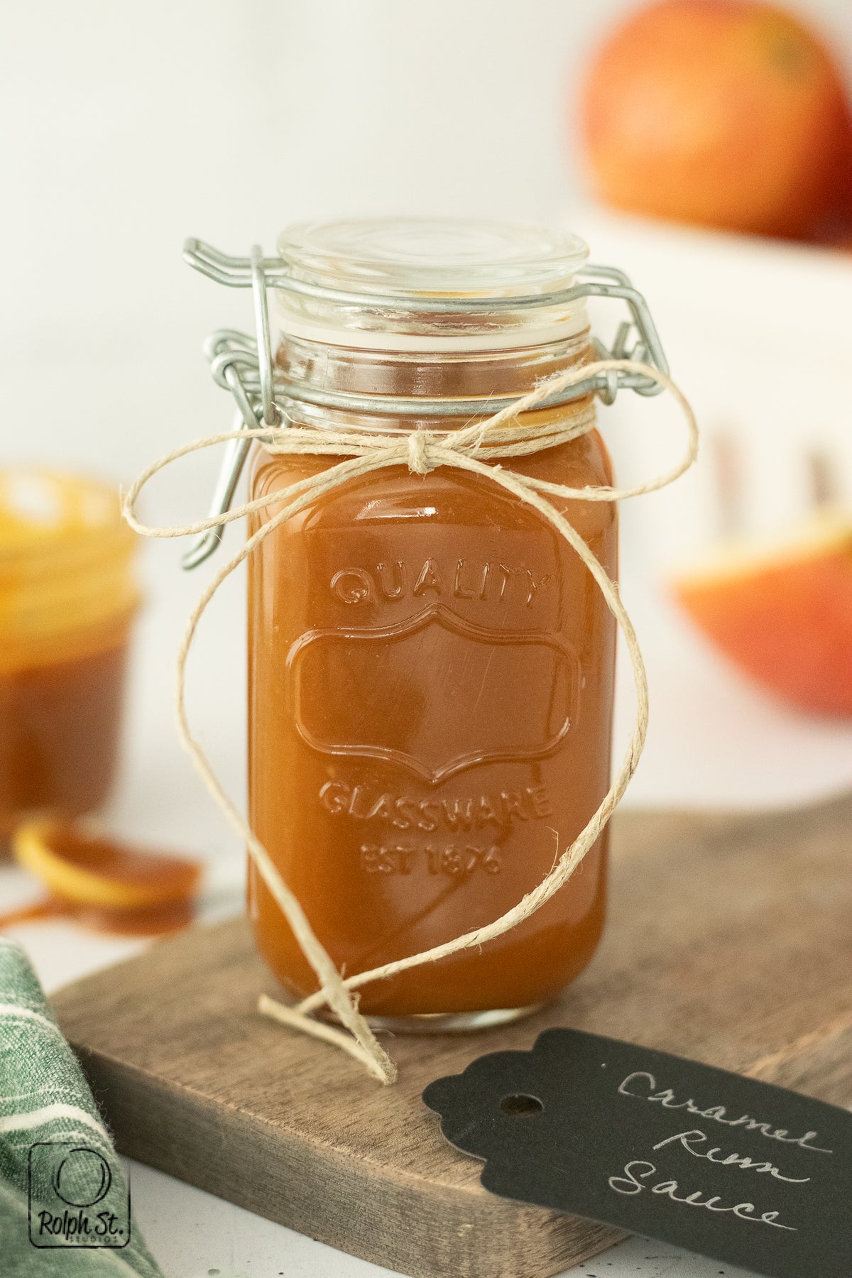 Recreation:  Caramel Rum Sauce