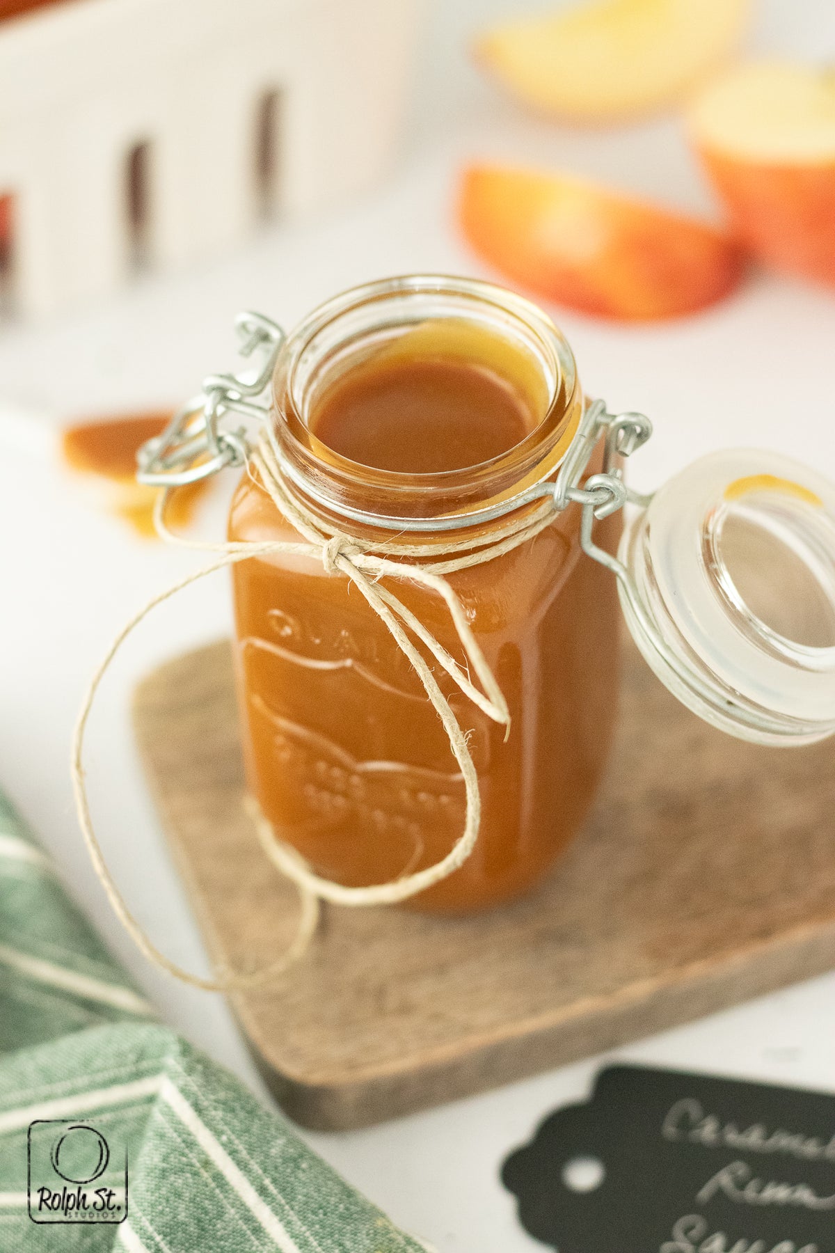 Recreation:  Caramel Rum Sauce