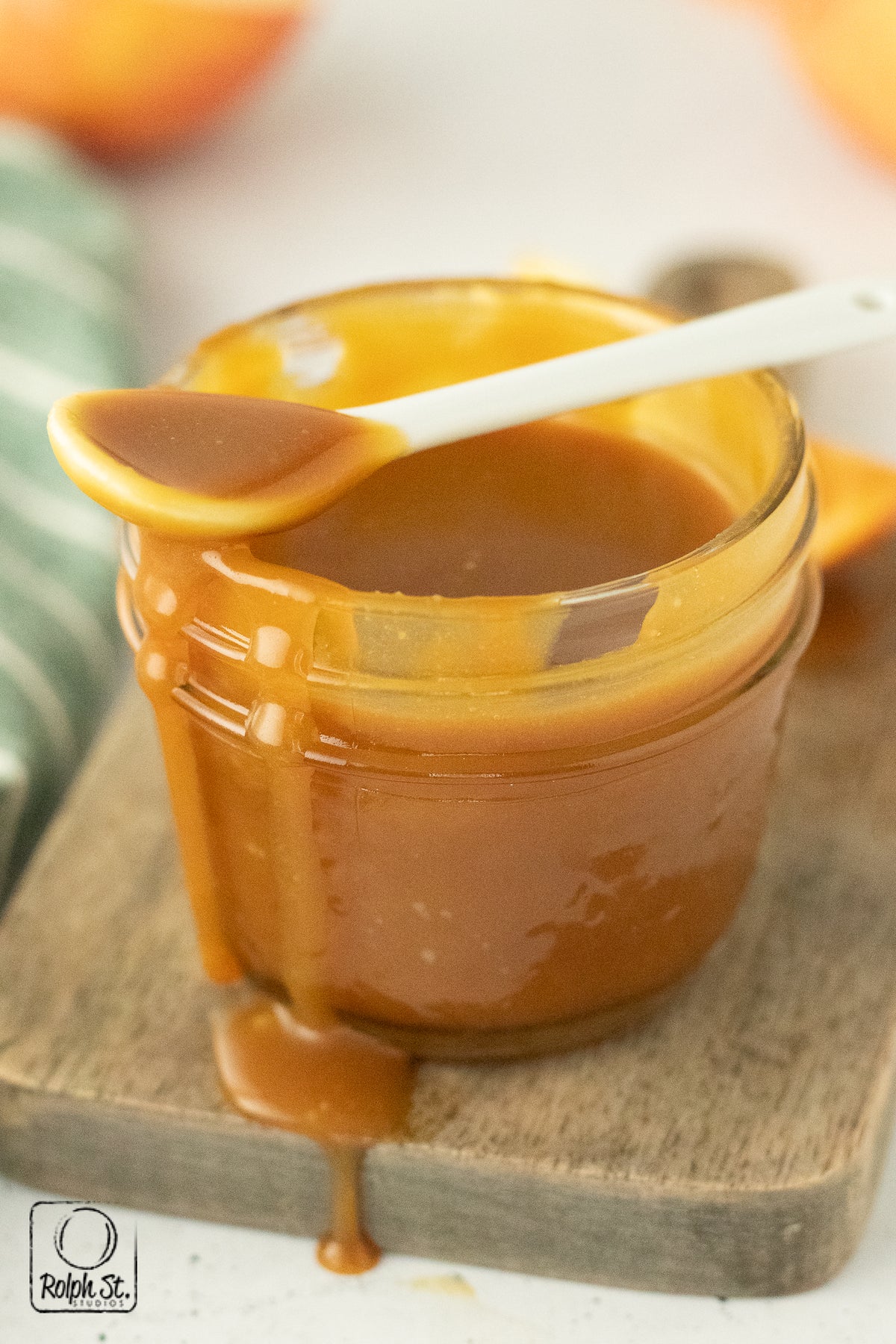 Recreation:  Caramel Rum Sauce