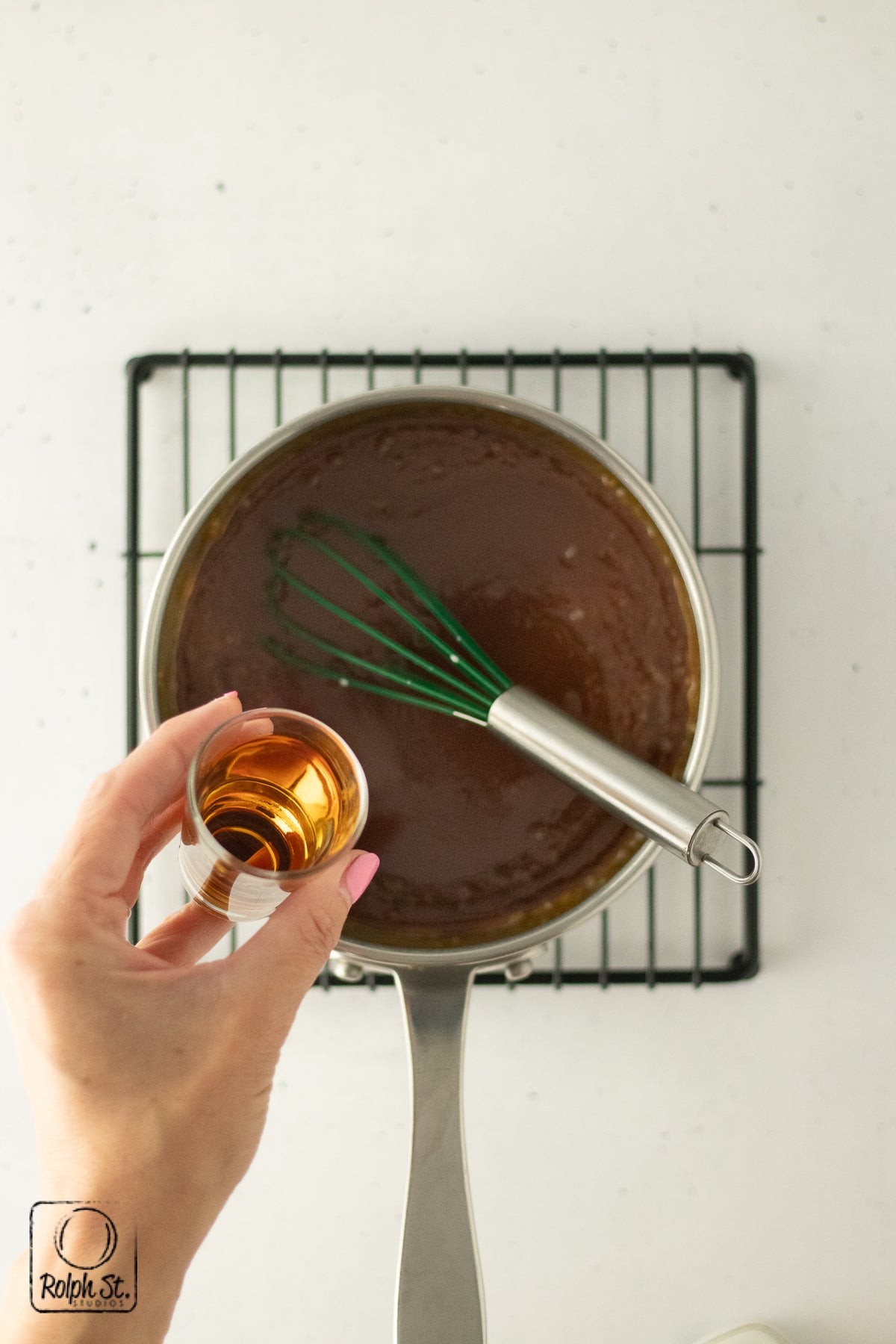 Recreation:  Caramel Rum Sauce