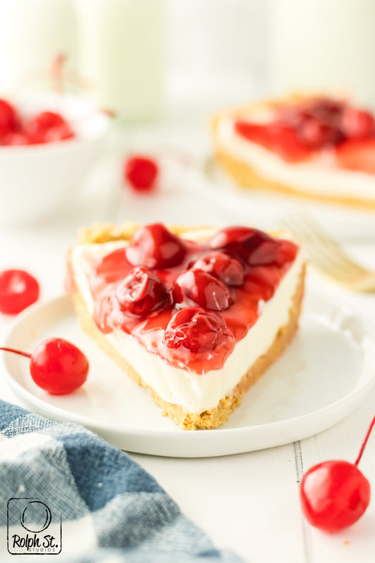 Exclusive No-Bake Cherry Cheesecake