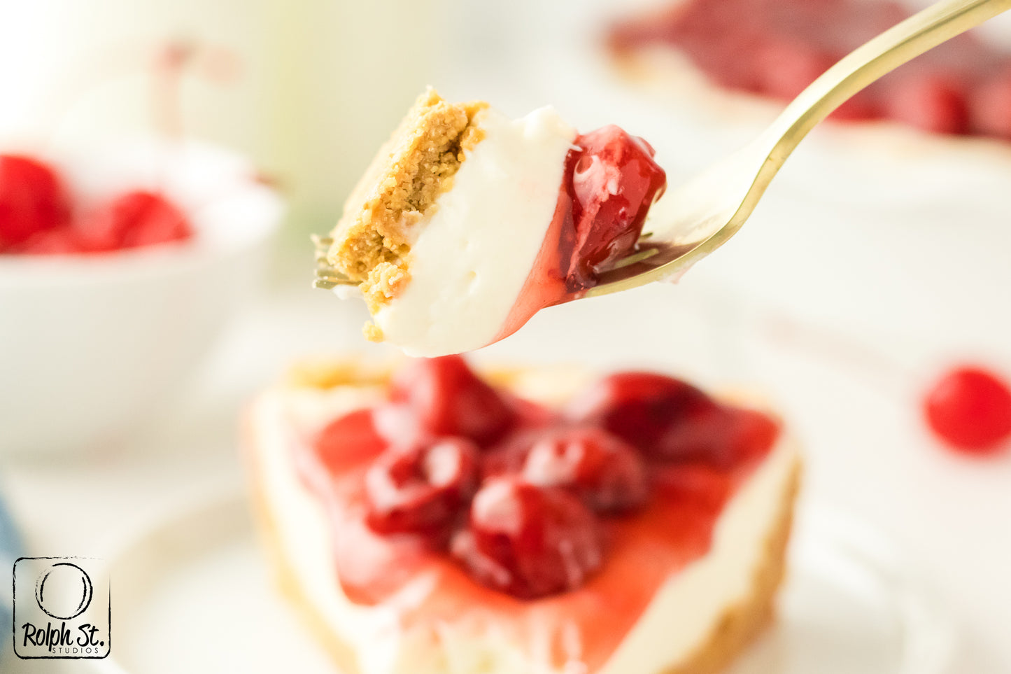 Exclusive No-Bake Cherry Cheesecake