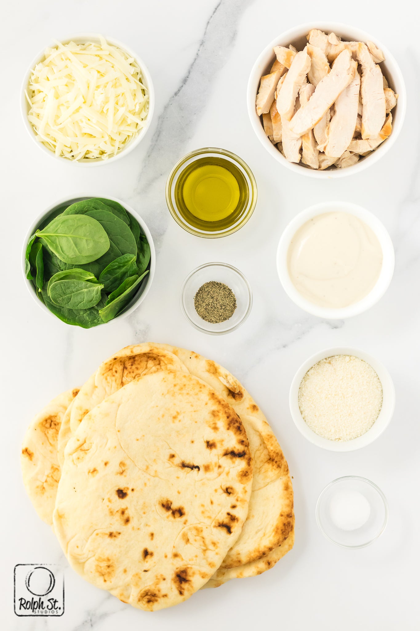 Recreation: Chicken Alfredo Flatbread