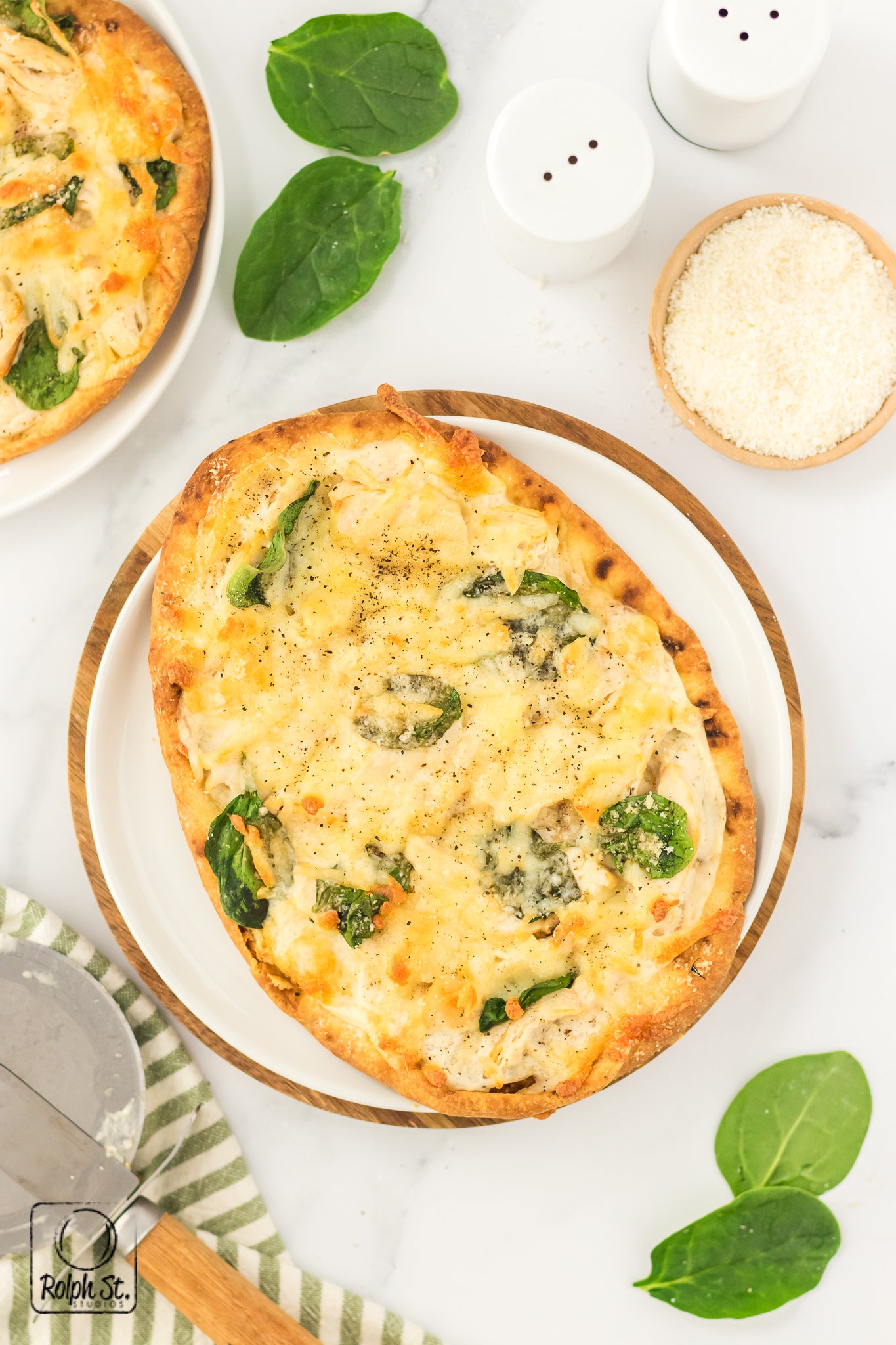 Recreation: Chicken Alfredo Flatbread