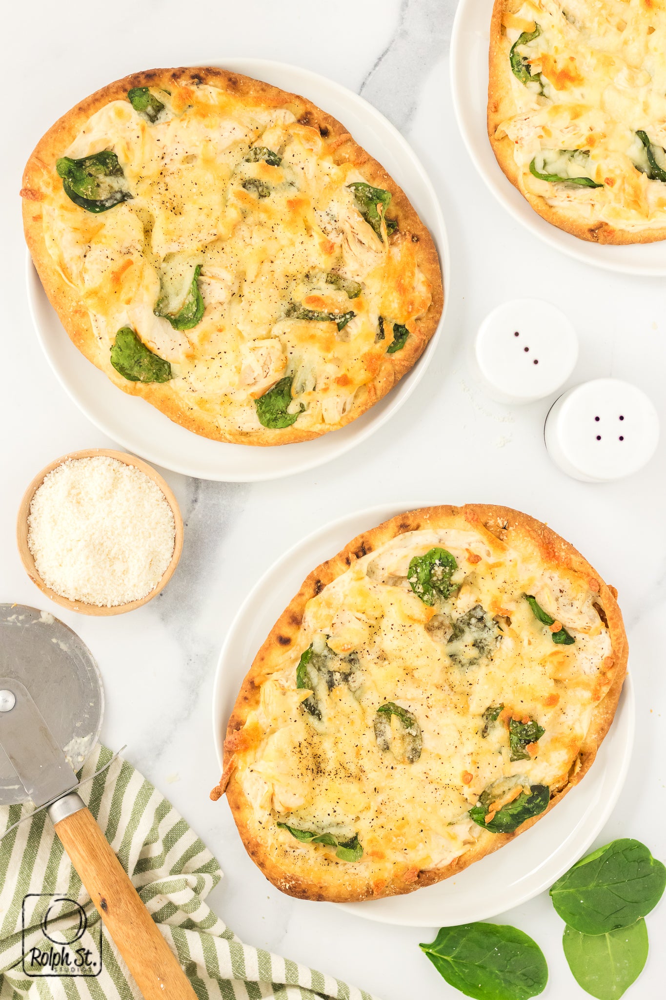 Recreation: Chicken Alfredo Flatbread