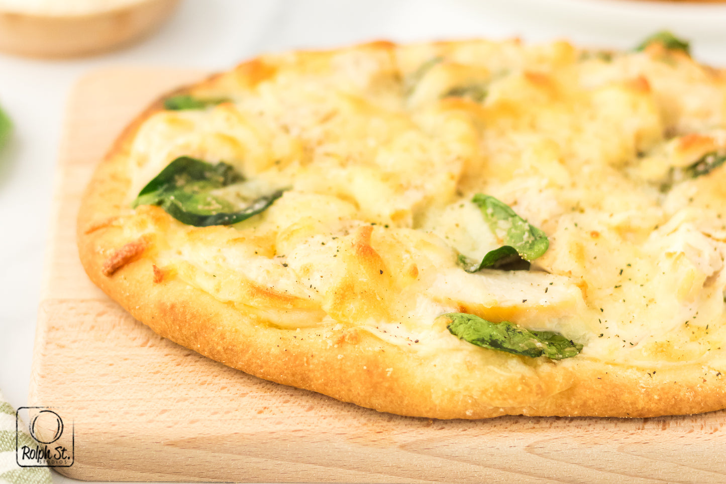 Recreation: Chicken Alfredo Flatbread