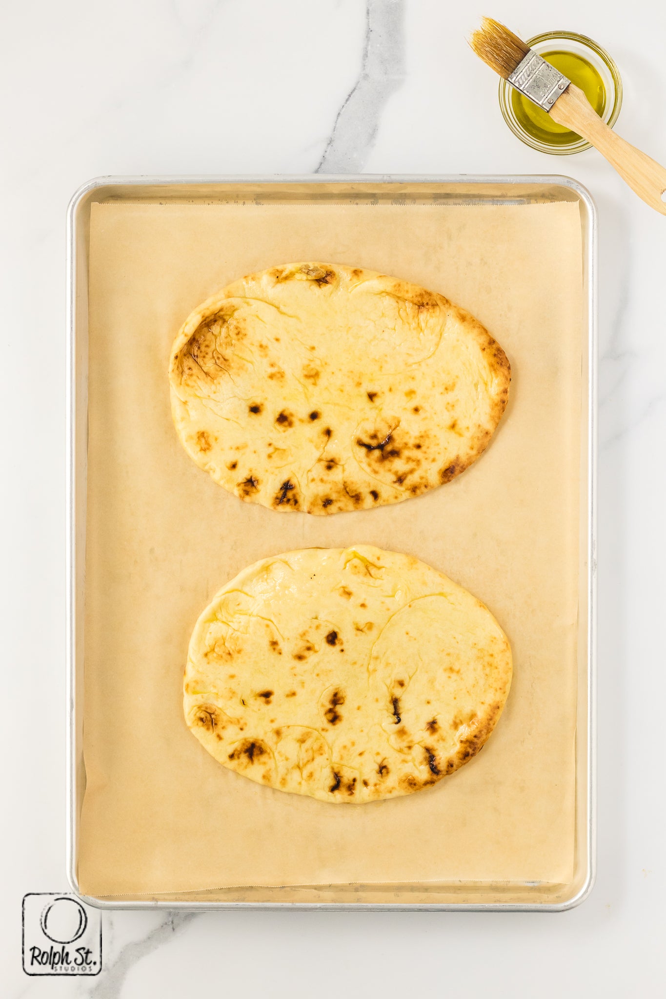 Recreation: Chicken Alfredo Flatbread