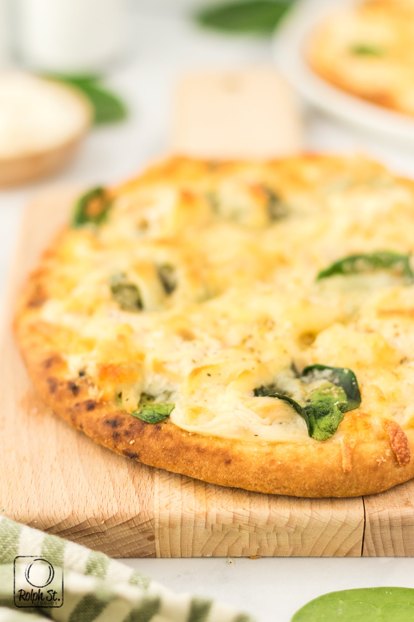 Recreation: Chicken Alfredo Flatbread