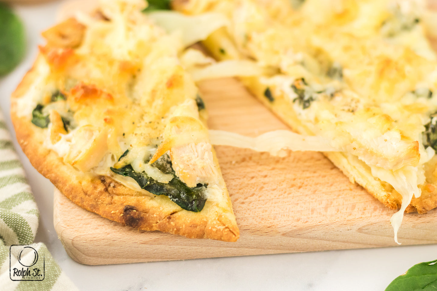 Recreation: Chicken Alfredo Flatbread
