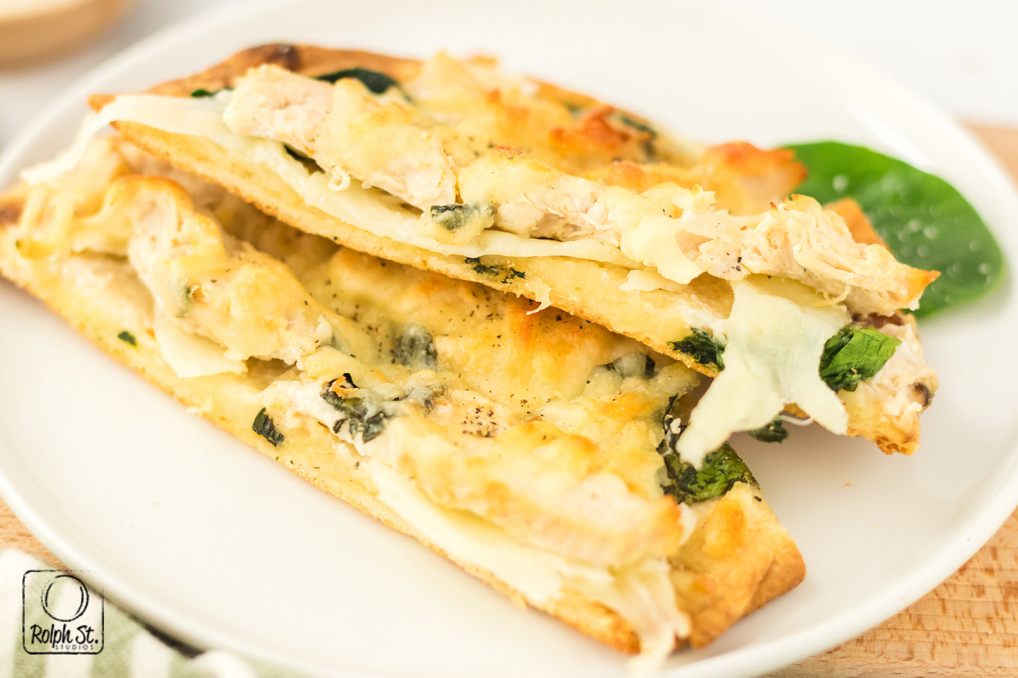 Recreation: Chicken Alfredo Flatbread
