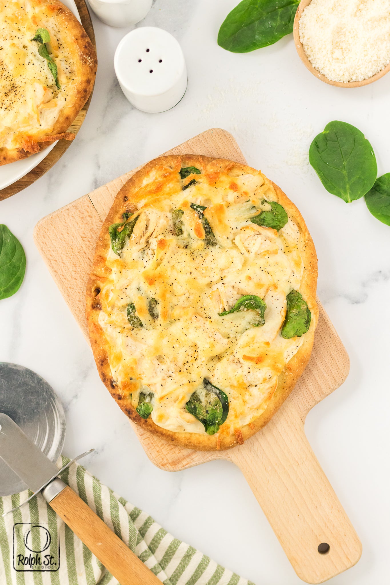 Recreation: Chicken Alfredo Flatbread
