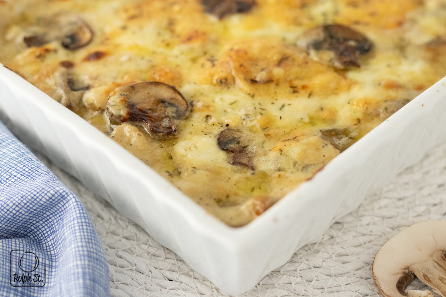 Recreation: Keto Garlic Chicken Mushroom Casserole