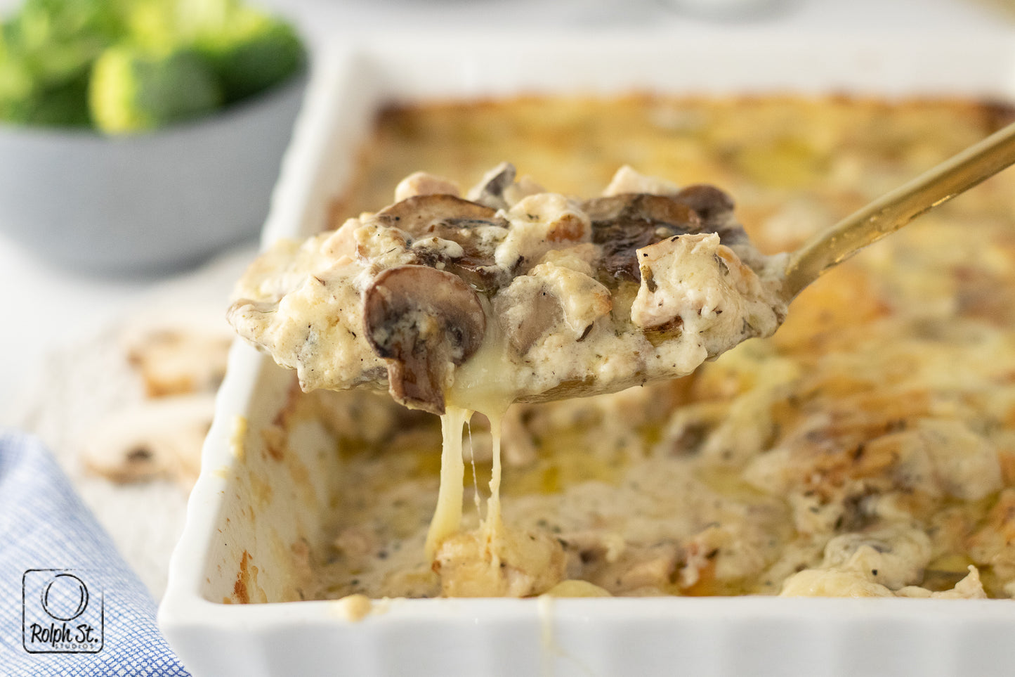 Recreation: Keto Garlic Chicken Mushroom Casserole