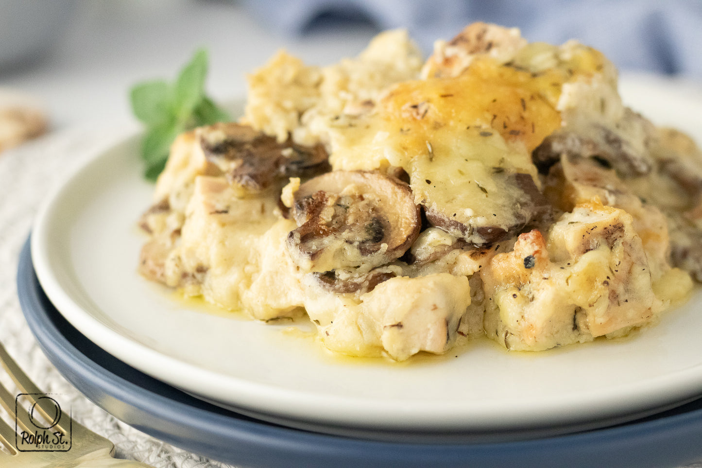 Recreation: Keto Garlic Chicken Mushroom Casserole