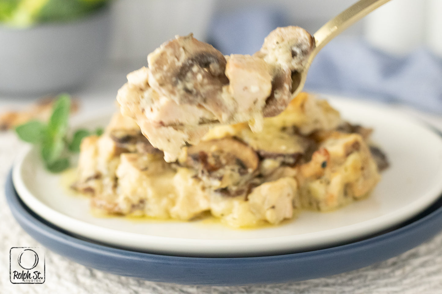 Recreation: Keto Garlic Chicken Mushroom Casserole