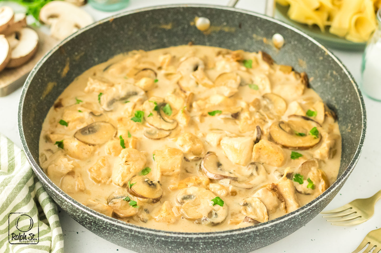Exclusive Chicken Stroganoff