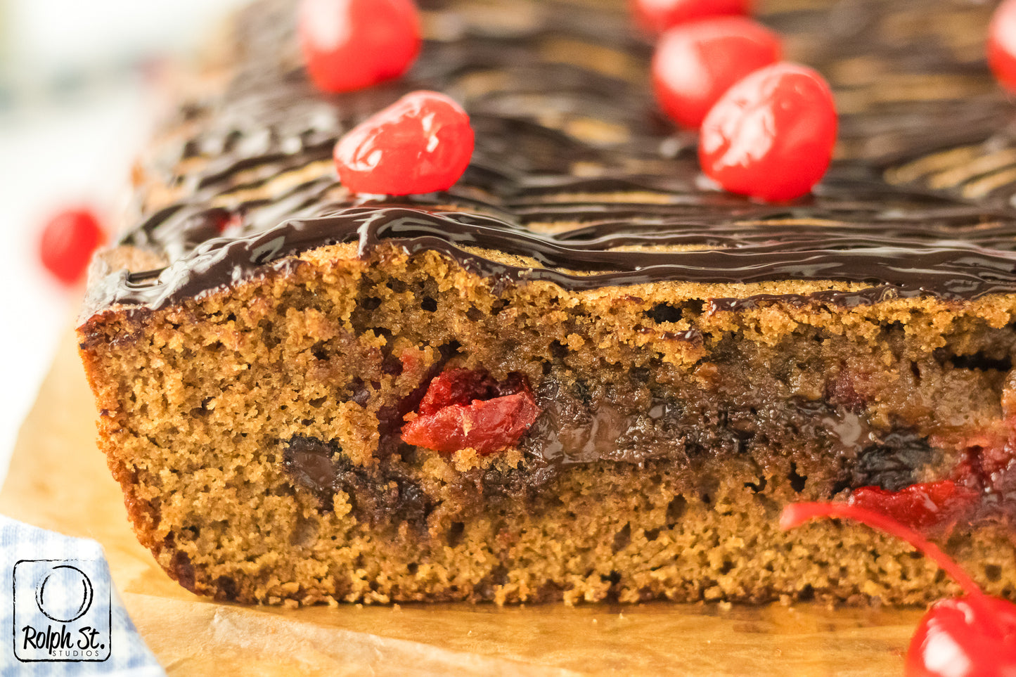 Exclusive Chocolate Cherry Brownies