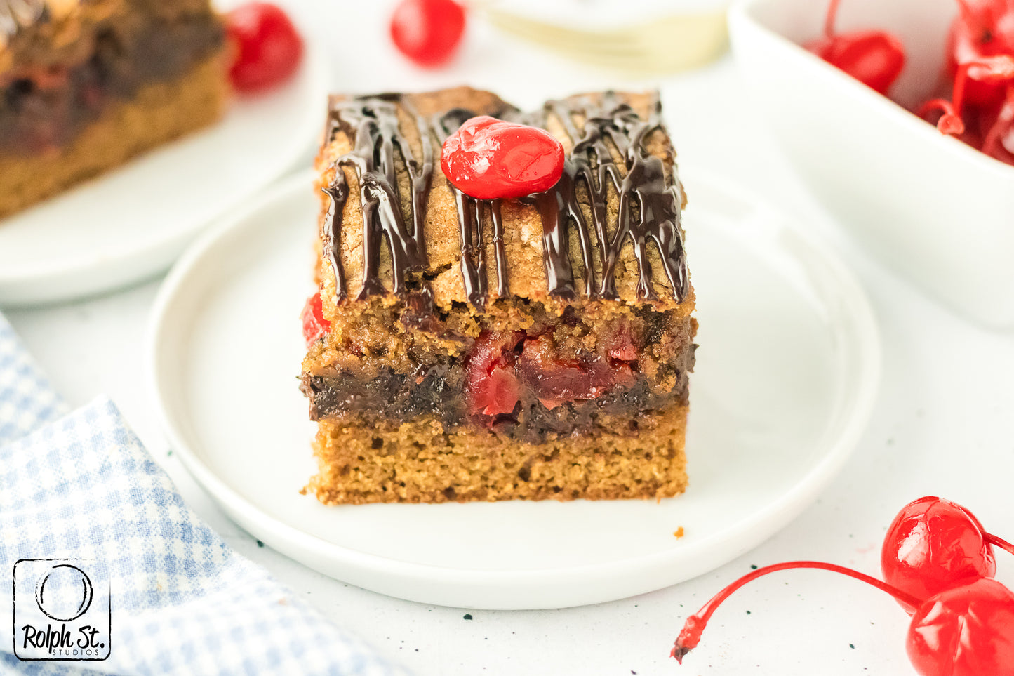Exclusive Chocolate Cherry Brownies