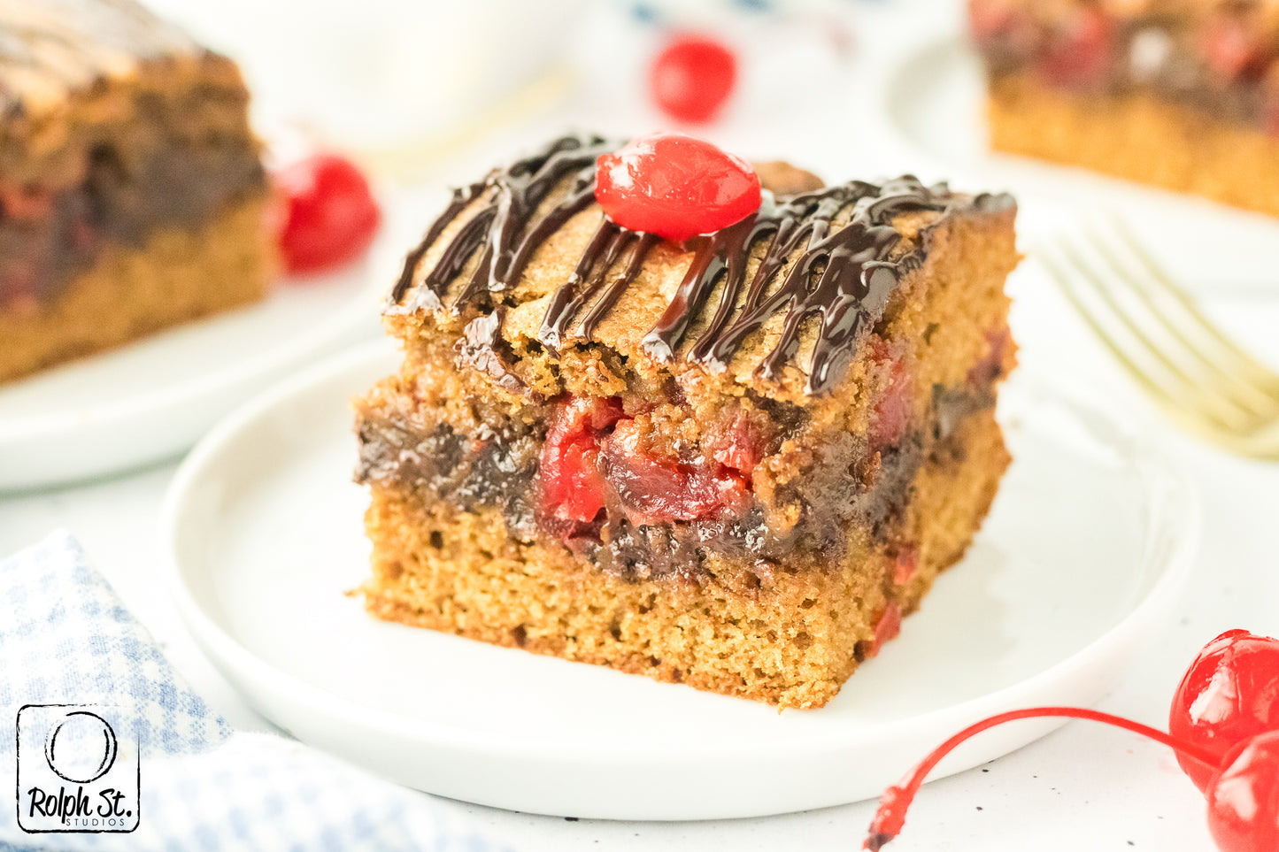 Exclusive Chocolate Cherry Brownies